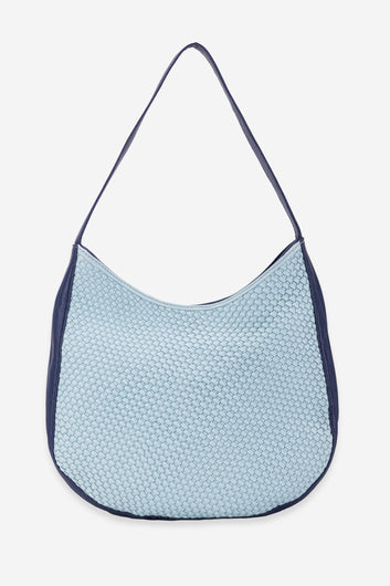 Abelardo Biyanka Navy/Sky Blue Tote Bag Abelardo de moda