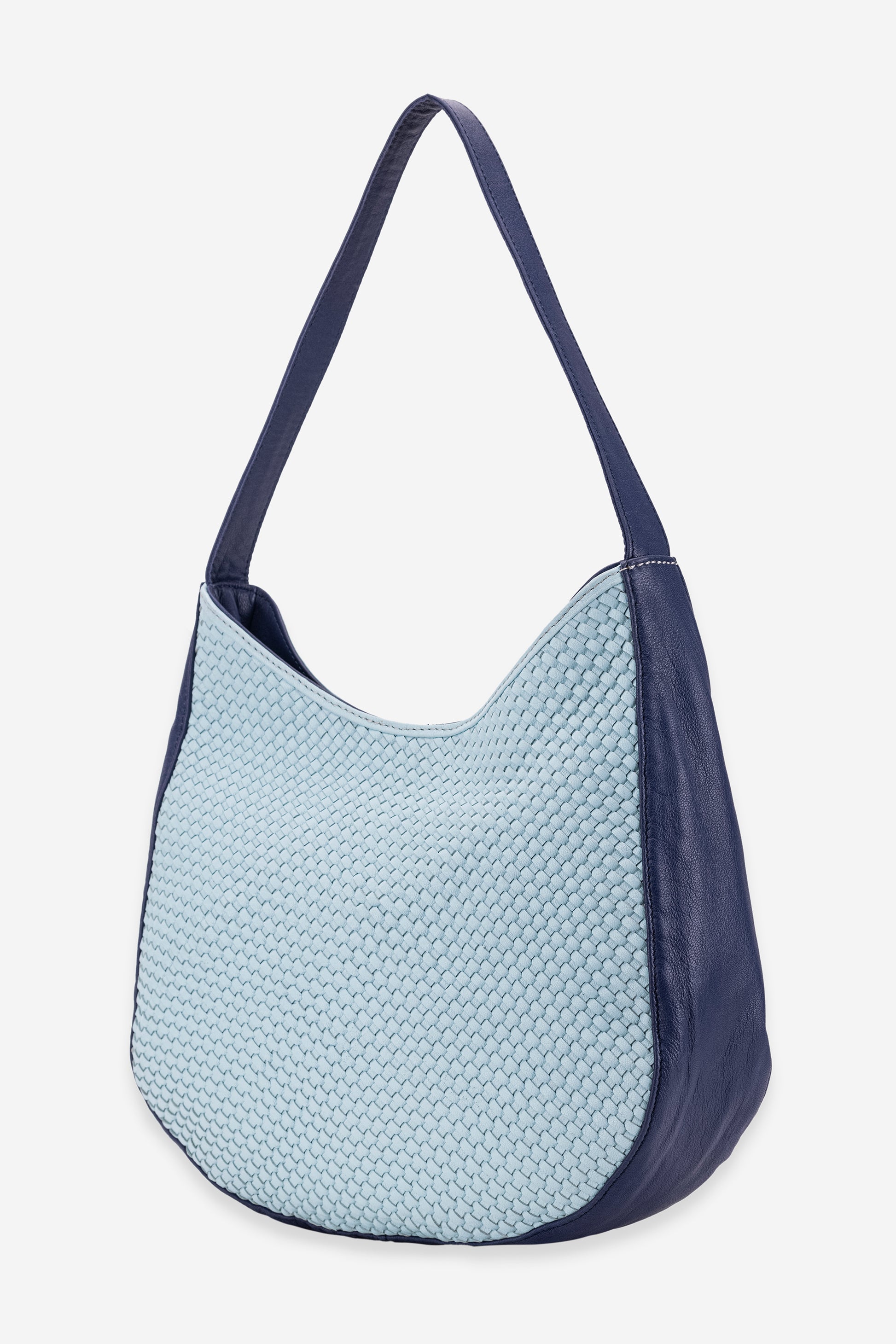 Abelardo Biyanka Navy/Sky Blue Tote Bag Abelardo de moda