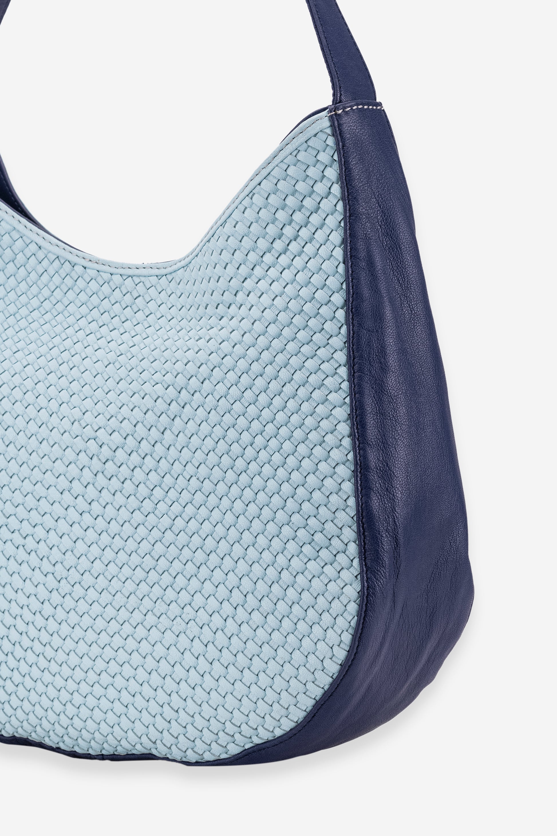 Abelardo Biyanka Navy/Sky Blue Tote Bag Abelardo de moda