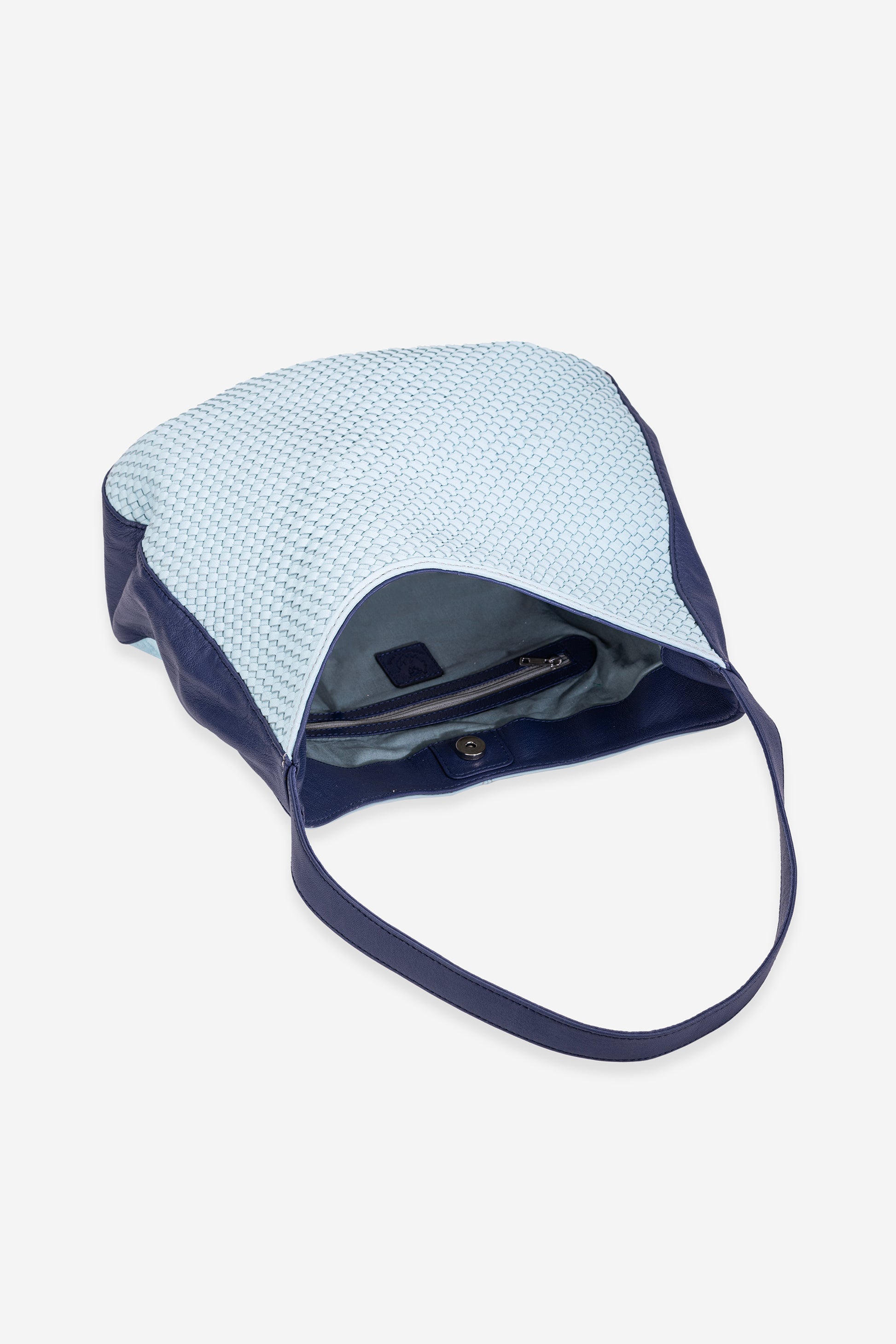 Abelardo Biyanka Navy/Sky Blue Tote Bag Abelardo de moda