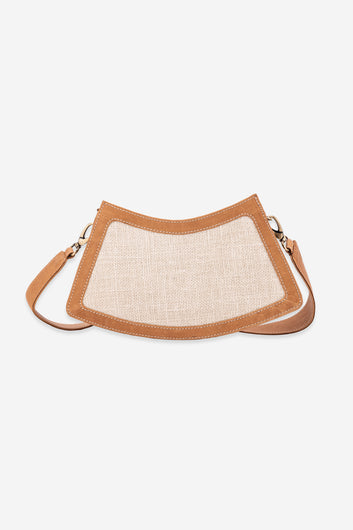 Abelardo Ella Tan-Ivory Shoulder Bag Abelardo de moda