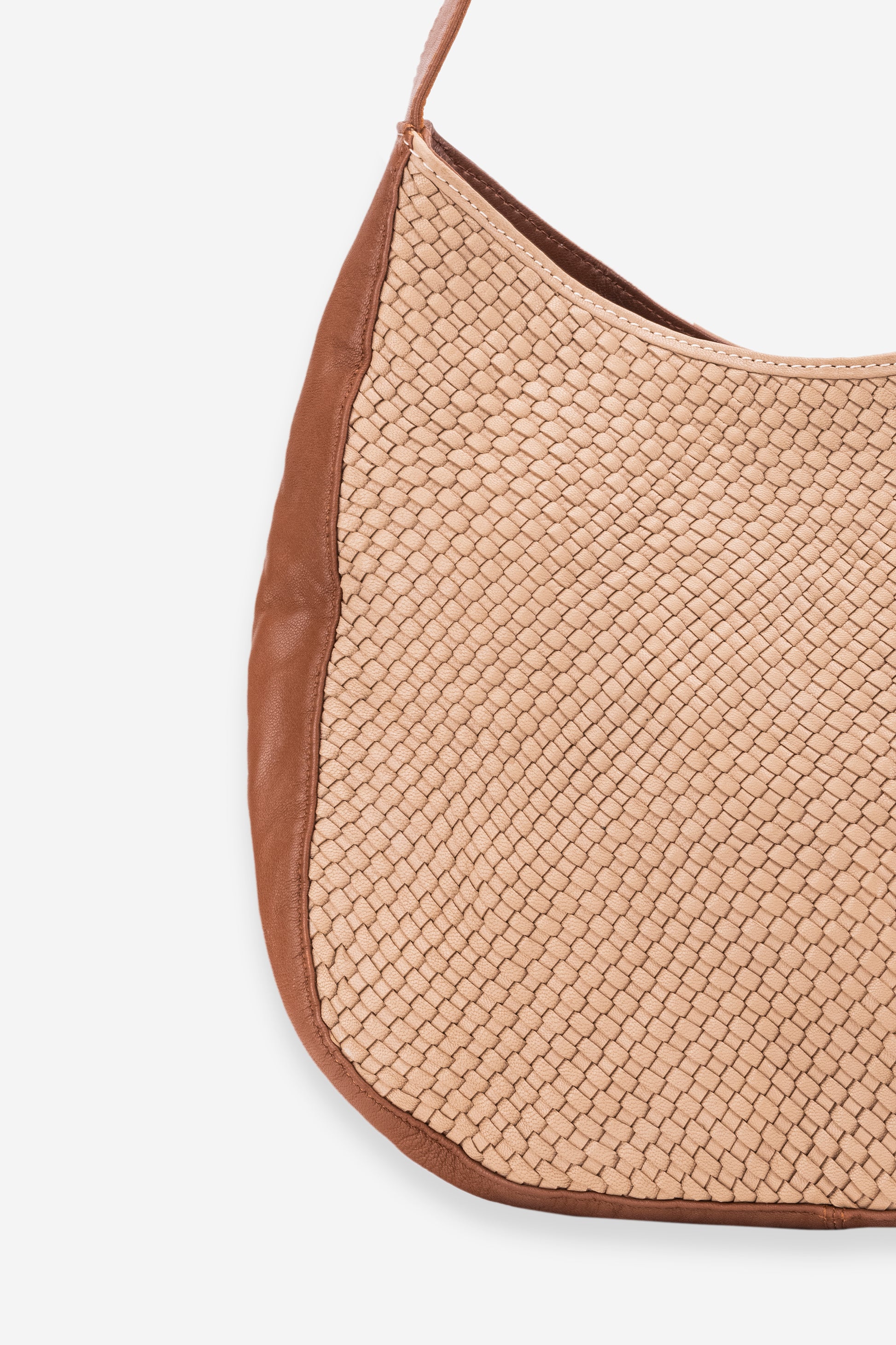 Abelardo Biyanka Beige/Tobacco Tote Bag Abelardo de moda