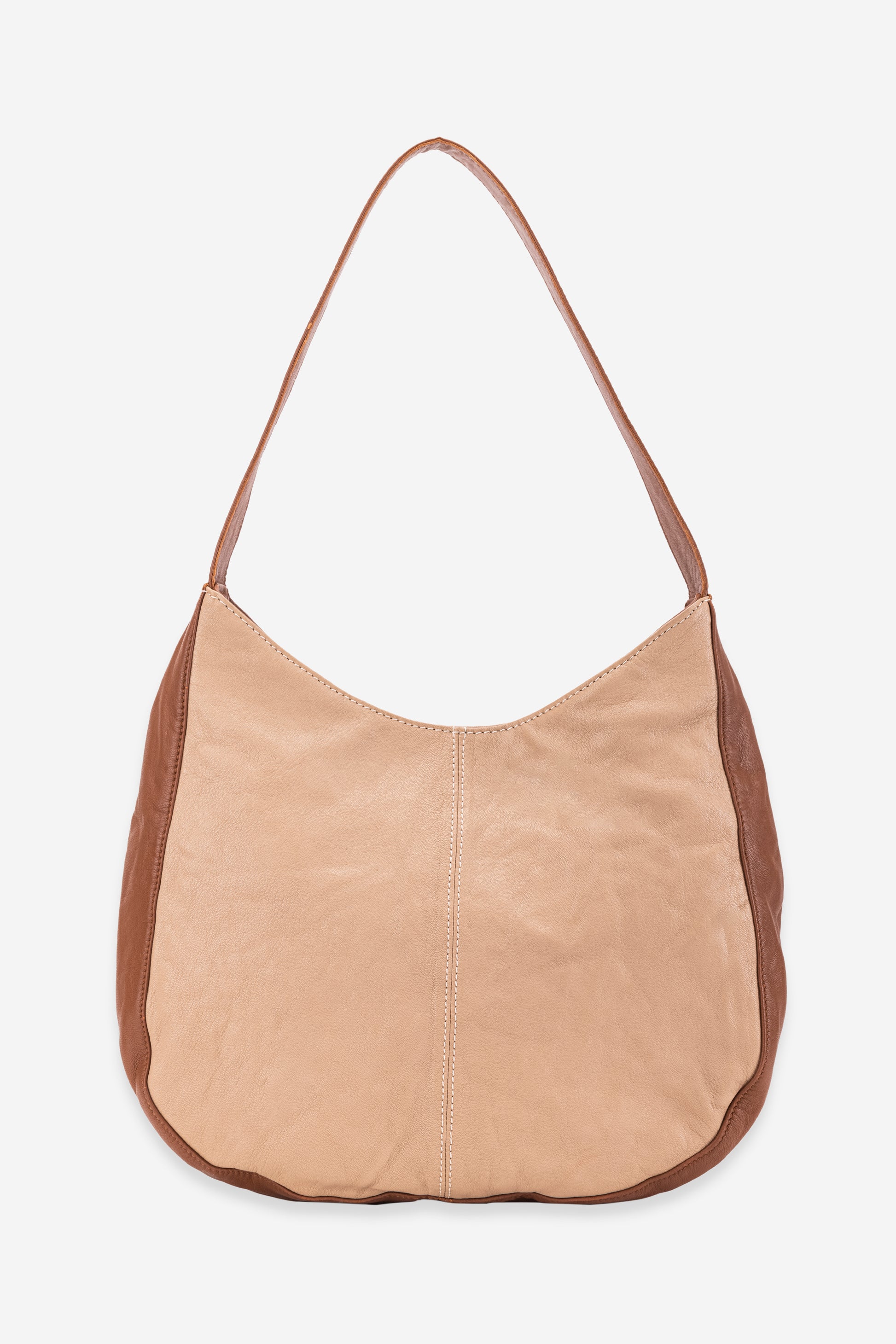 Abelardo Biyanka Beige/Tobacco Tote Bag Abelardo de moda