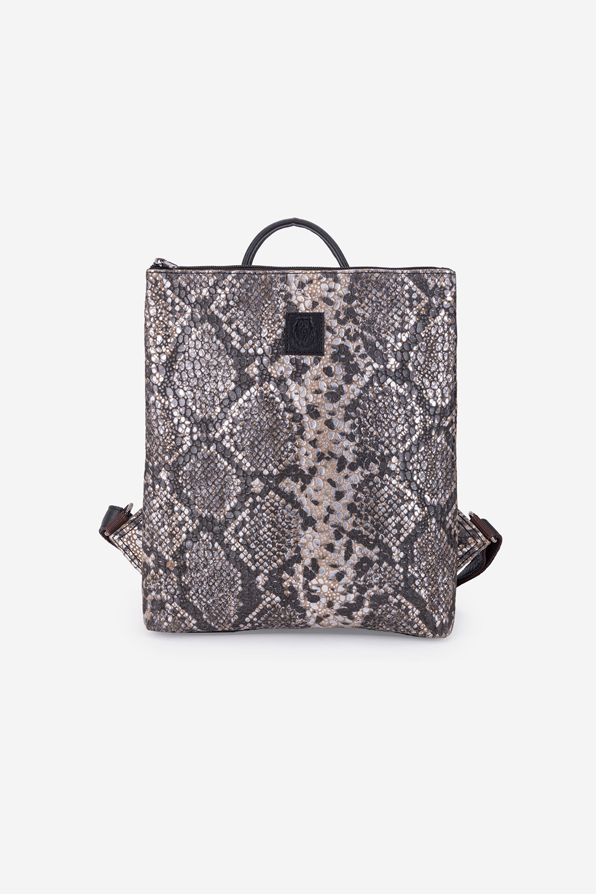 Abelardo De Moda Black Ithaca Leather Backpack Abelardo de moda