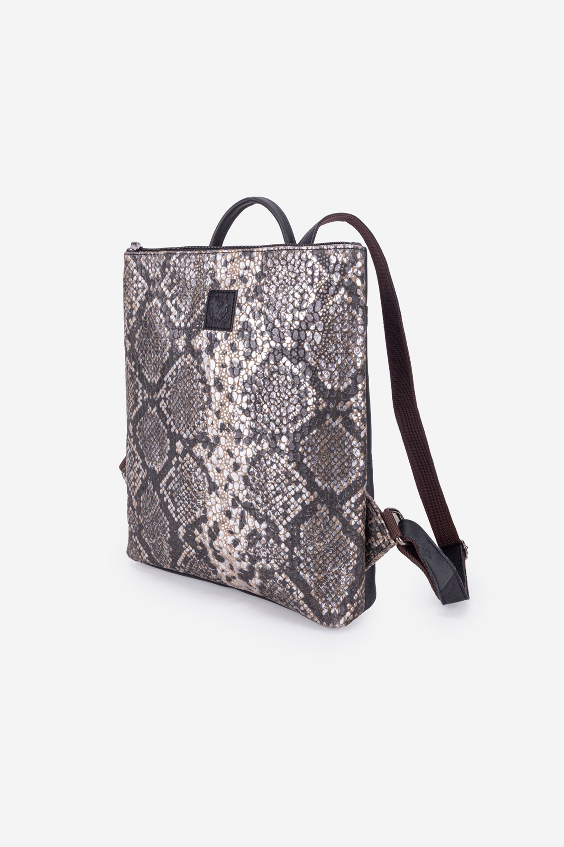 Abelardo De Moda Black Ithaca Leather Backpack Abelardo de moda