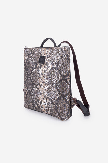 Abelardo De Moda Black Ithaca Leather Backpack Abelardo de moda