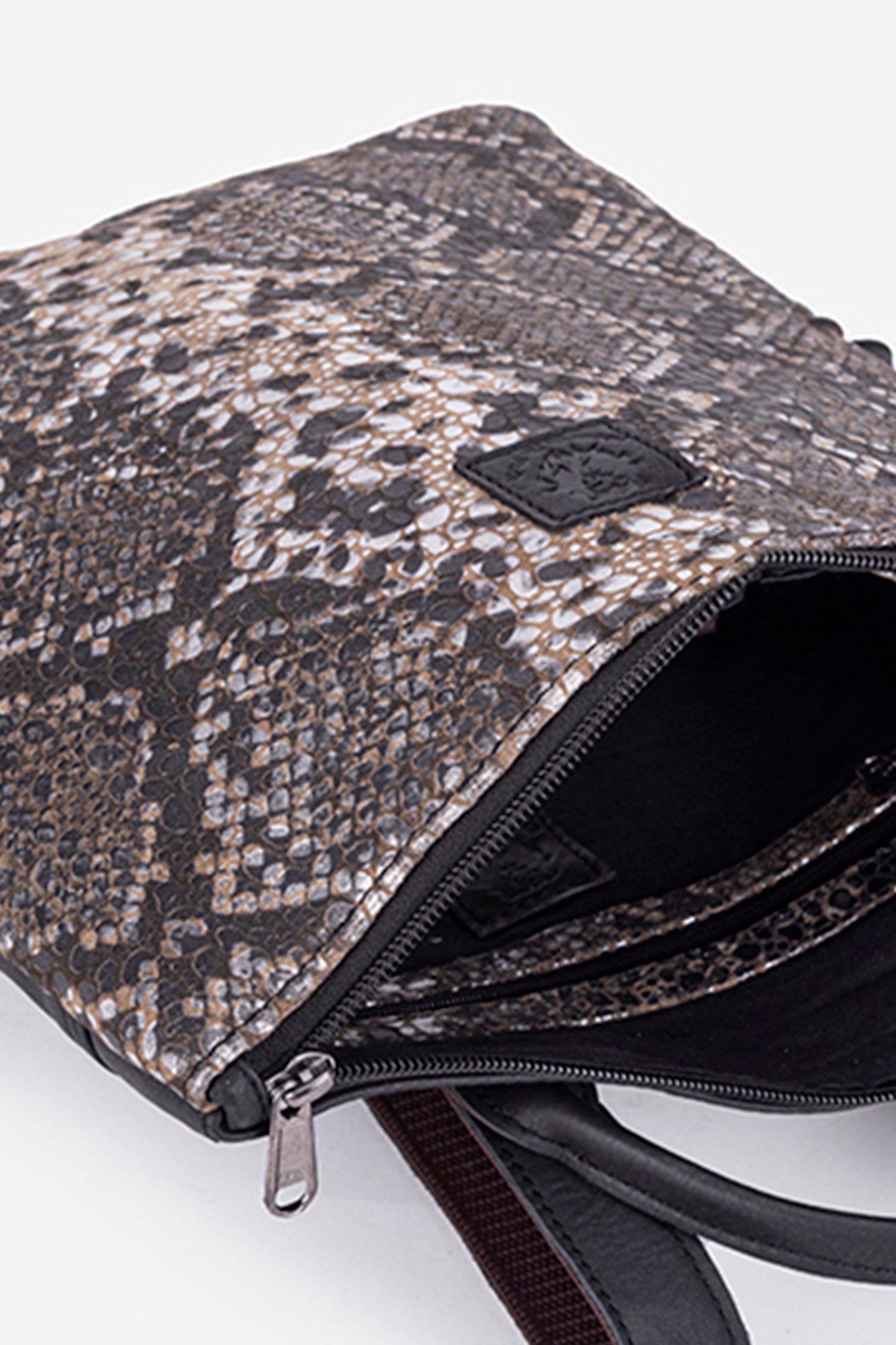 Abelardo De Moda Black Ithaca Leather Backpack Abelardo de moda