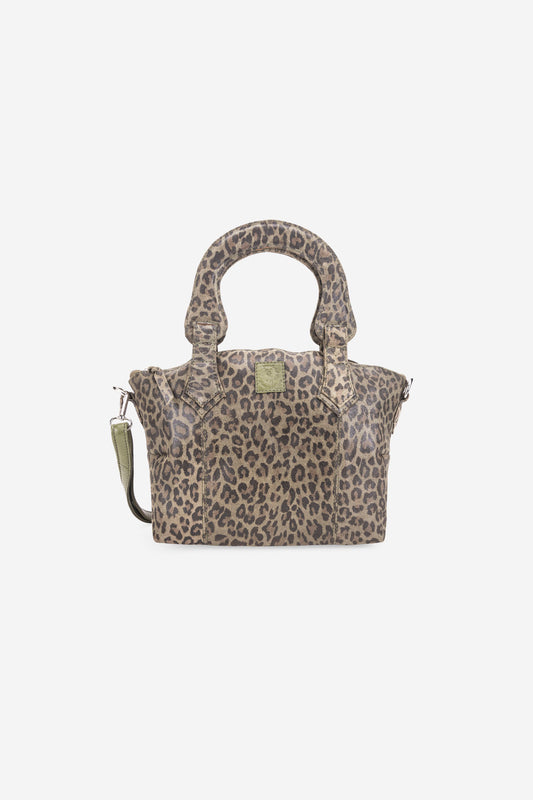 Abelardo Deluxity Green Snake Print Top-Handle Bag ABELARDO DE MODA