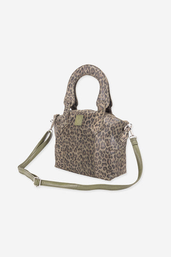 Abelardo Deluxity Green Snake Print Top-Handle Bag ABELARDO DE MODA