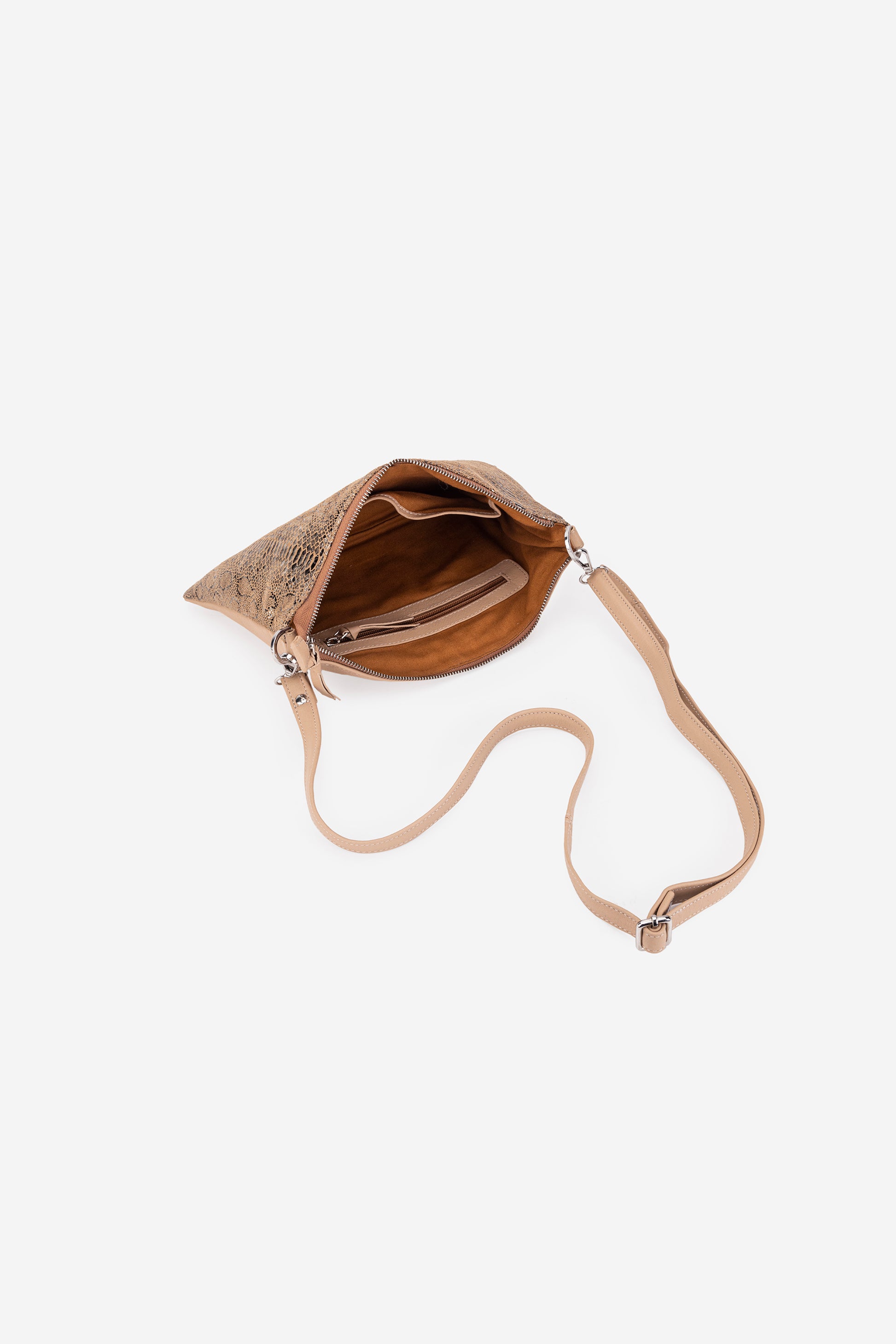 Abelardo Sharon Snake Print Shoulder Bag ABELARDO DE MODA