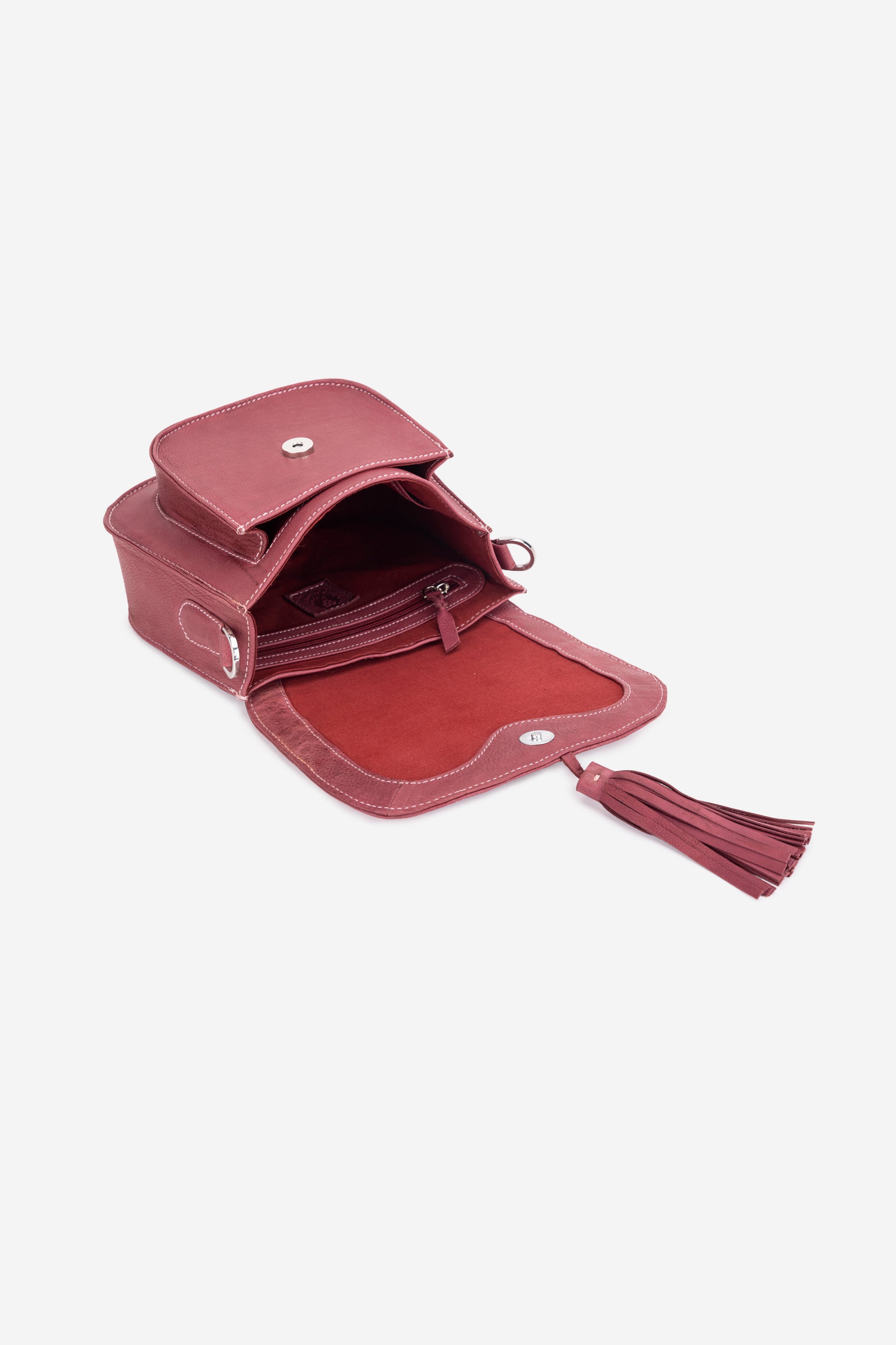 ABELARDO MIA MAROON-ROSE SLING BAG ABELARDO DE MODA