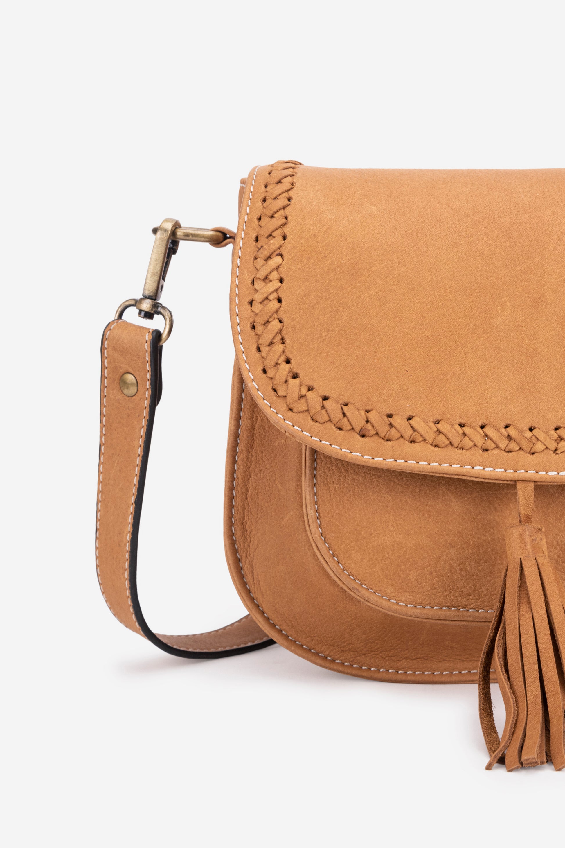 ABELARDO MIA GOLDEN BROWN SLING BAG ABELARDO DE MODA