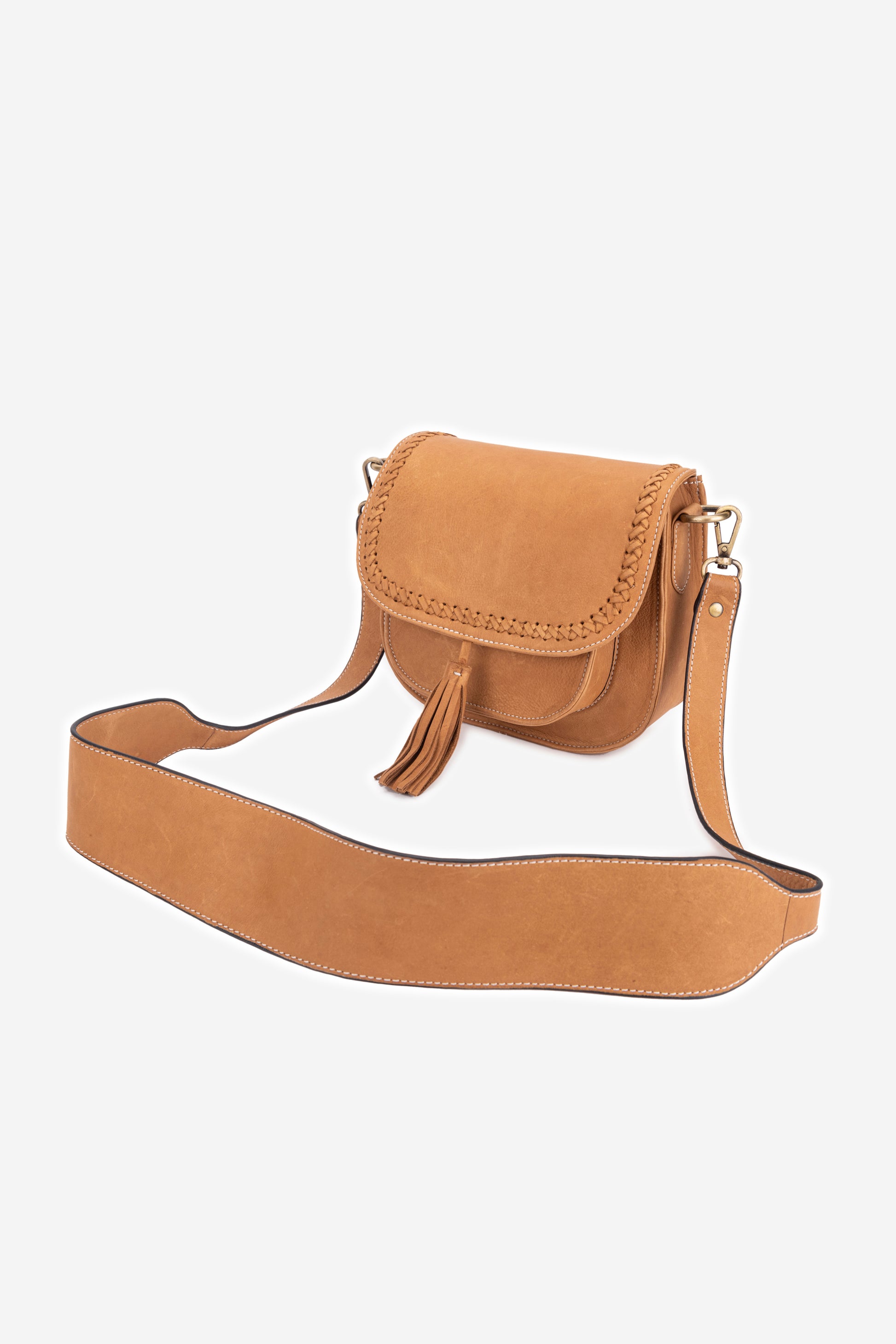 ABELARDO MIA GOLDEN BROWN SLING BAG ABELARDO DE MODA