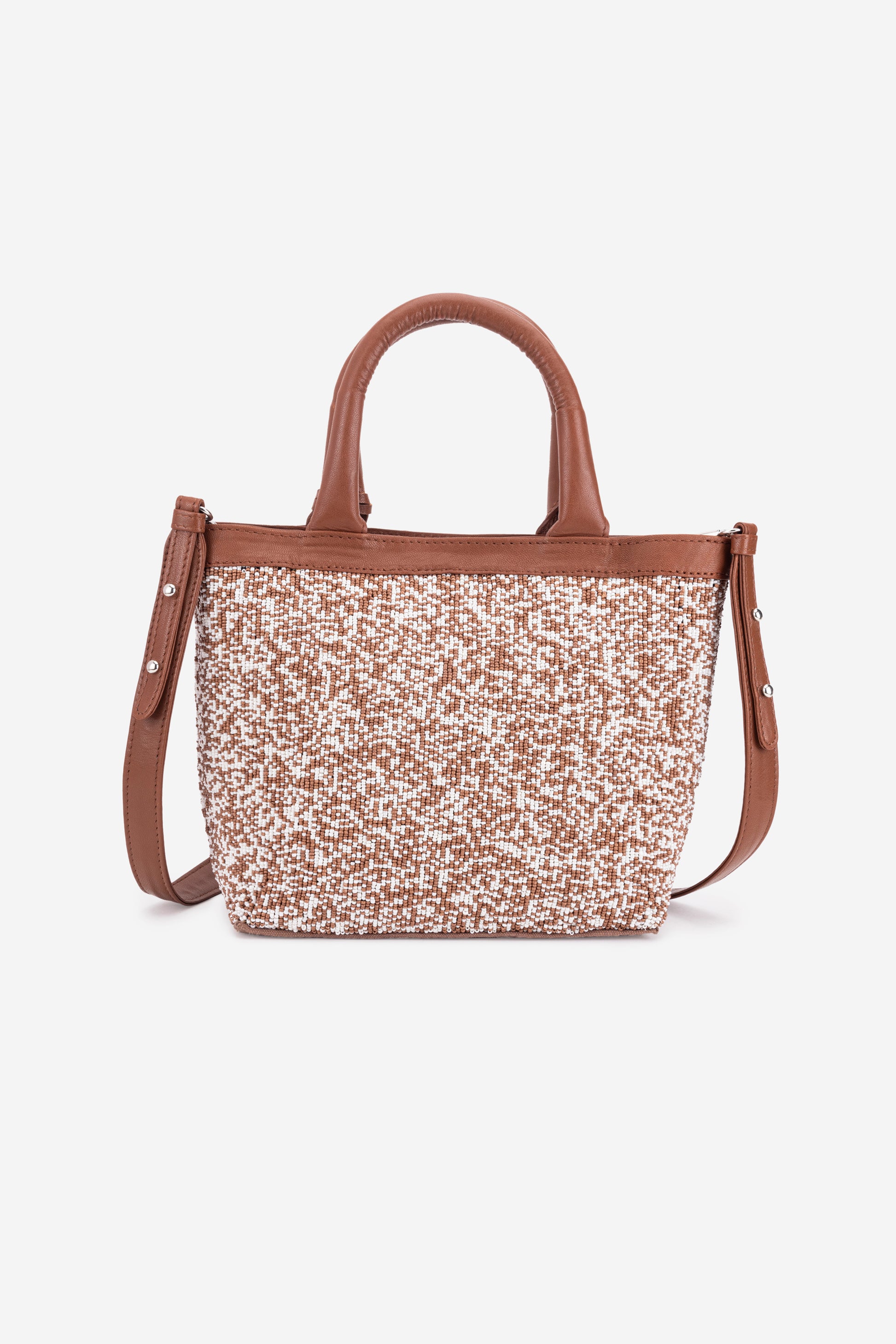 ECO-CONSCIOUS HELEN BROWN HANDBAG ABELARDO DE MODA