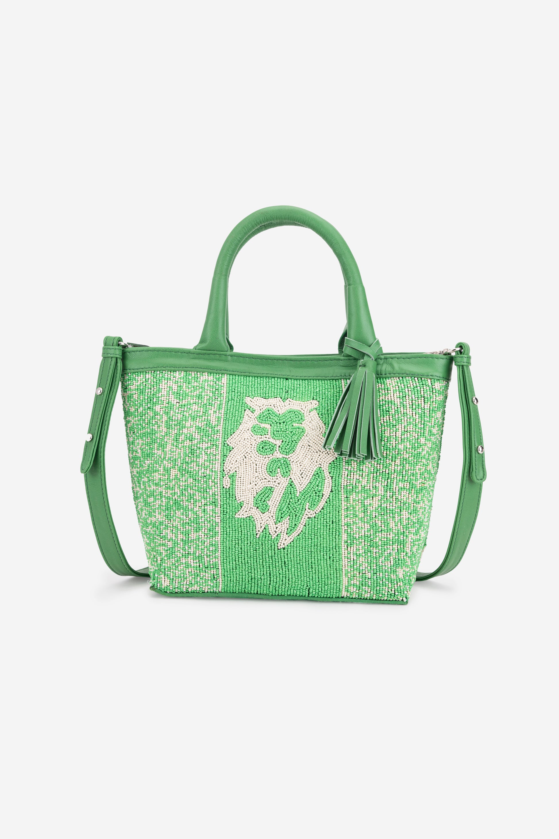 ECO-CONSCIOUS HELEN GREEN HANDBAG ABELARDO DE MODA
