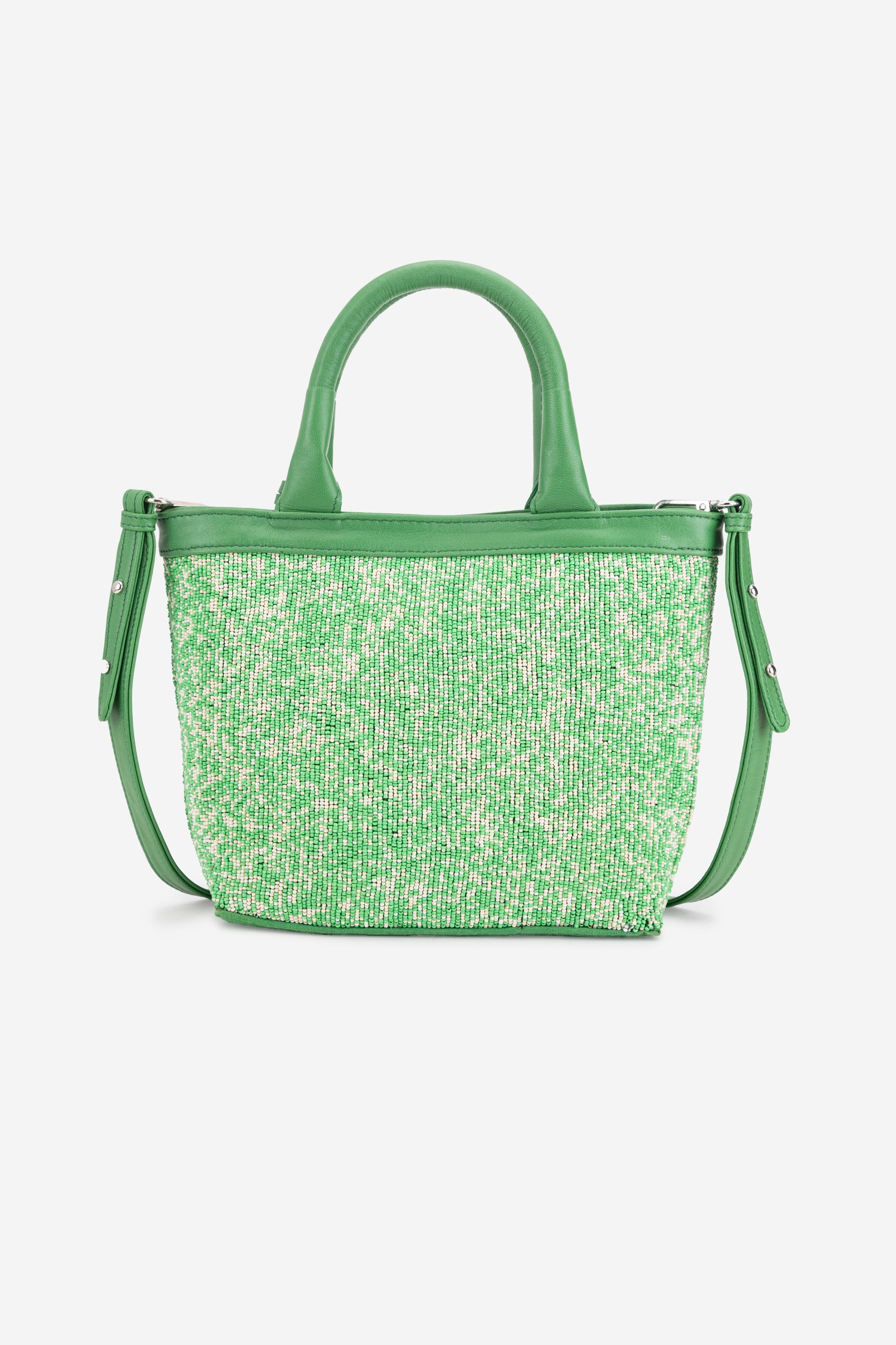 ECO-CONSCIOUS HELEN GREEN HANDBAG ABELARDO DE MODA