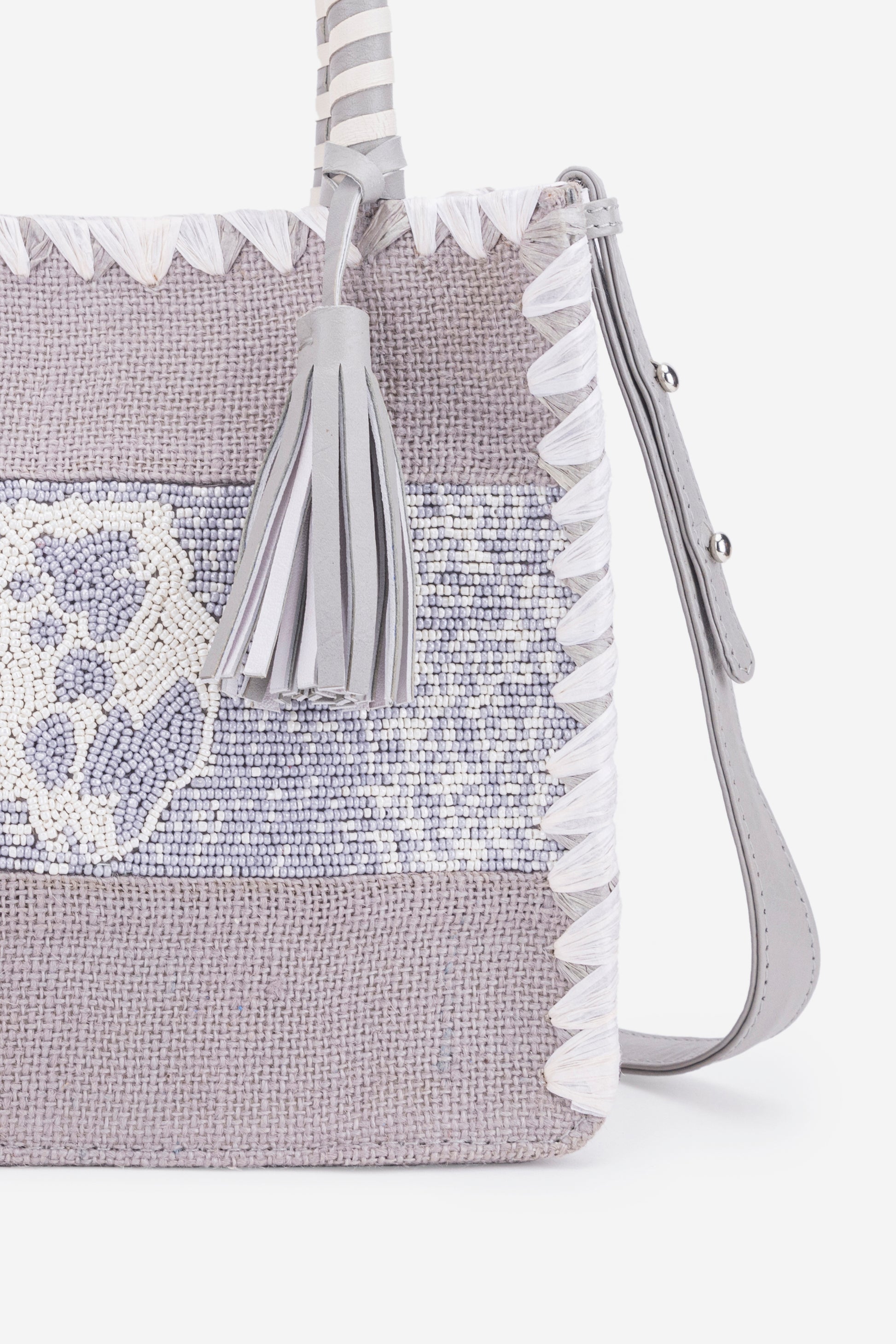 ECO-CONSCIOUS ARIES GRAY HANDBAG ABELARDO DE MODA