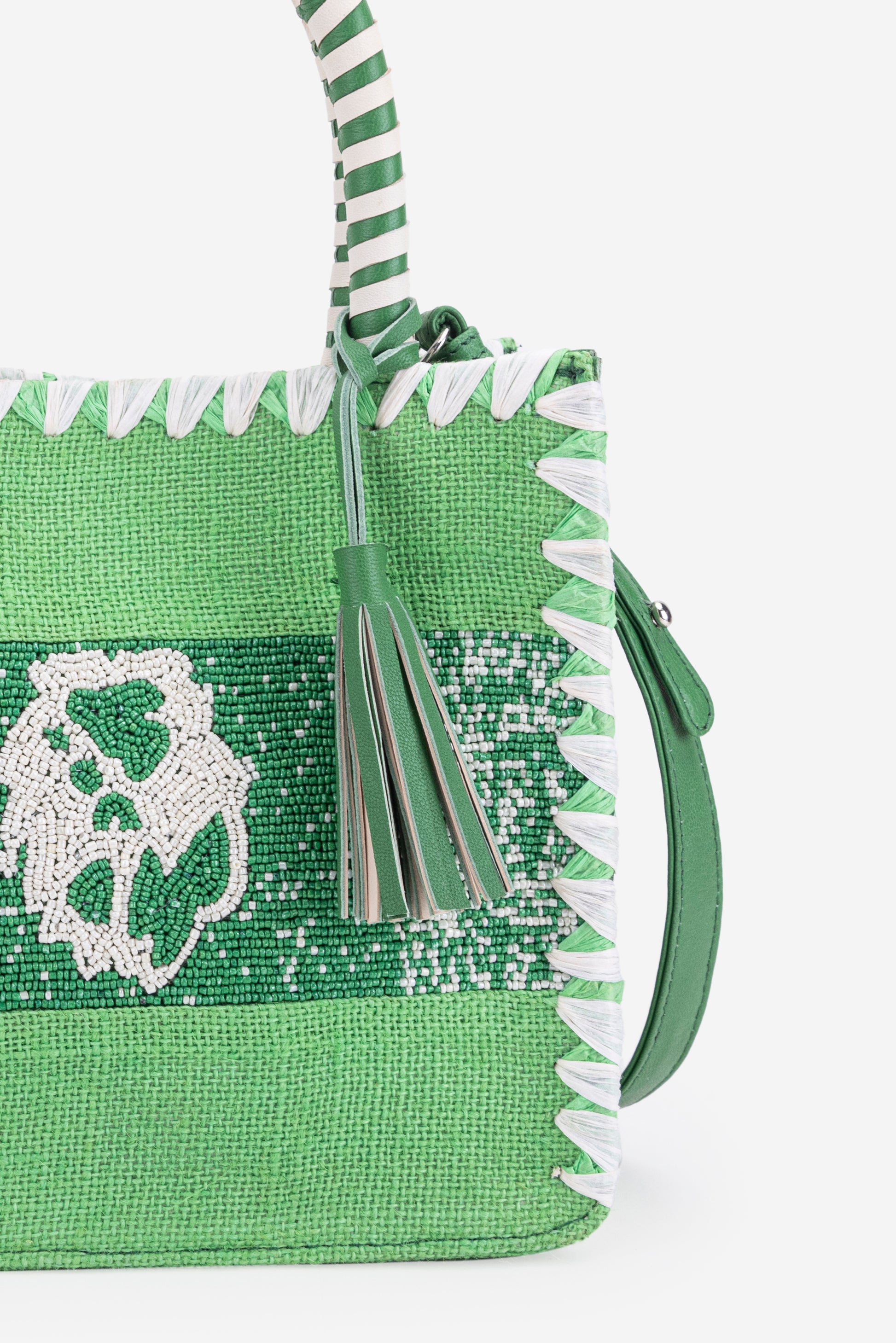 ECO-CONSCIOUS ARIES GREEN HANDBAG ABELARDO DE MODA
