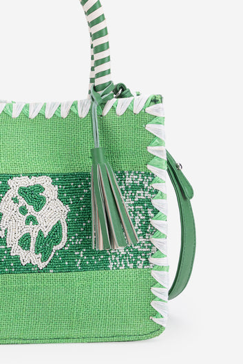 ECO-CONSCIOUS ARIES GREEN HANDBAG ABELARDO DE MODA