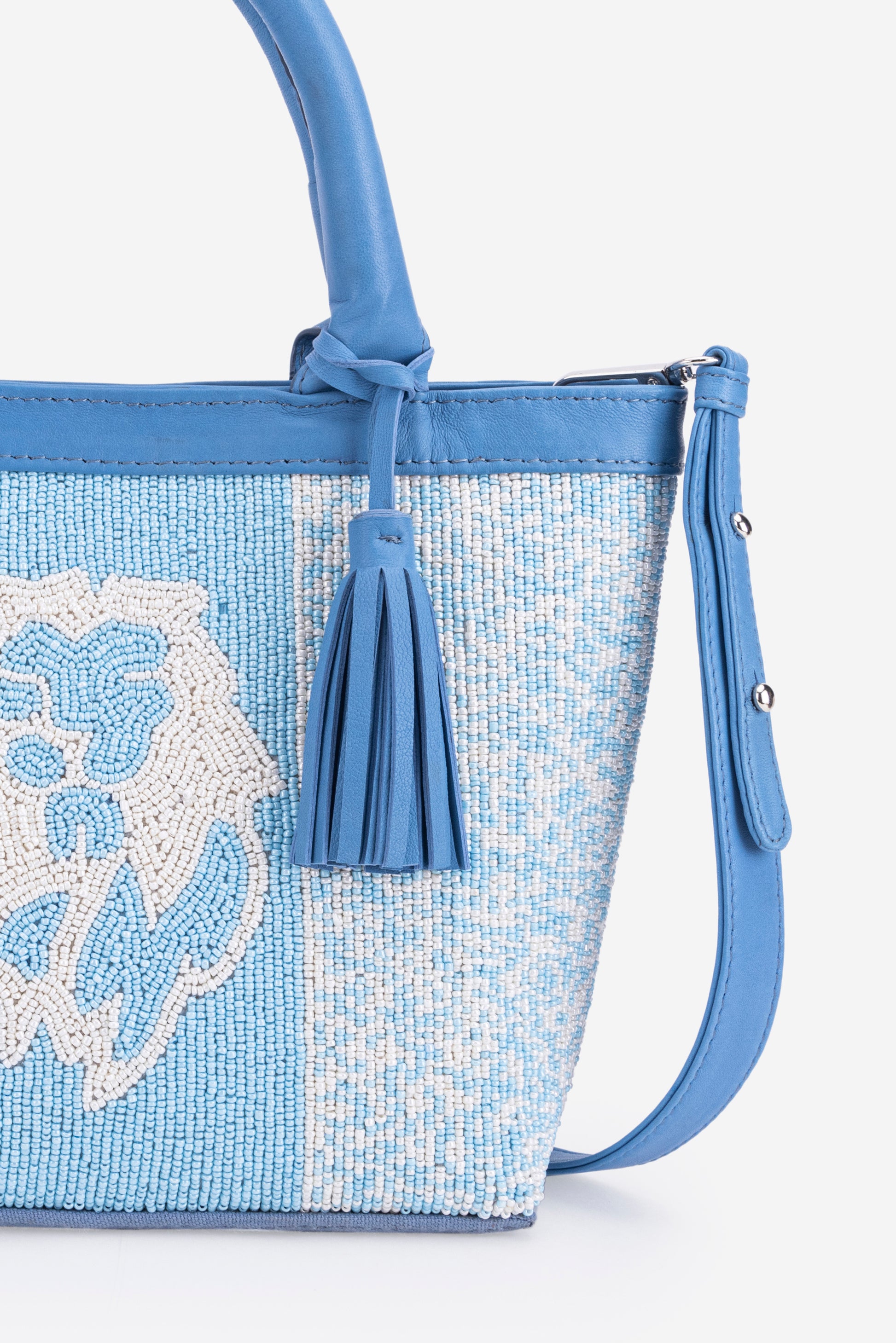 ECO-CONSCIOUS HELEN SKY BLUE HANDBAD ABELARDO DE MODA