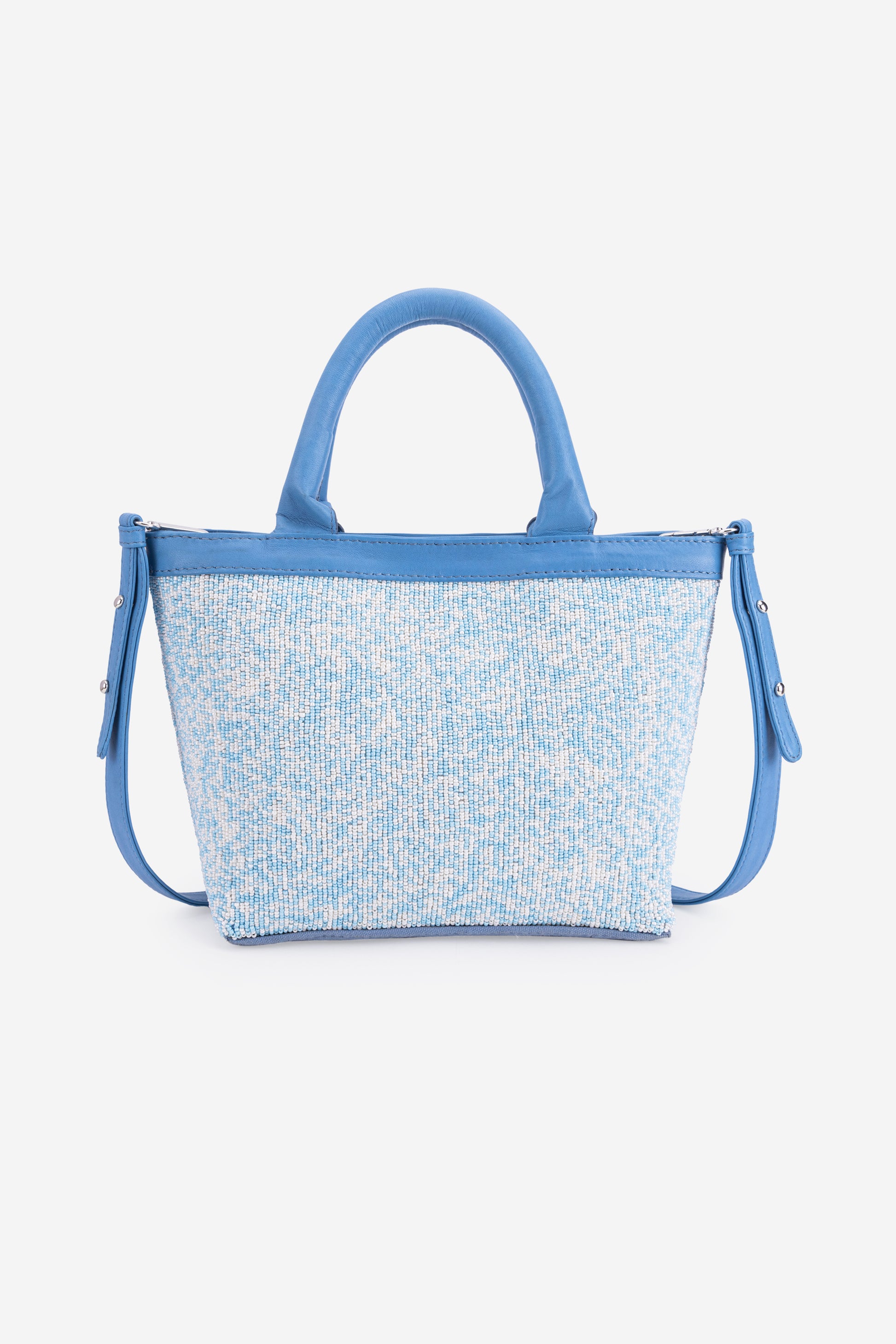 ECO-CONSCIOUS HELEN SKY BLUE HANDBAD ABELARDO DE MODA