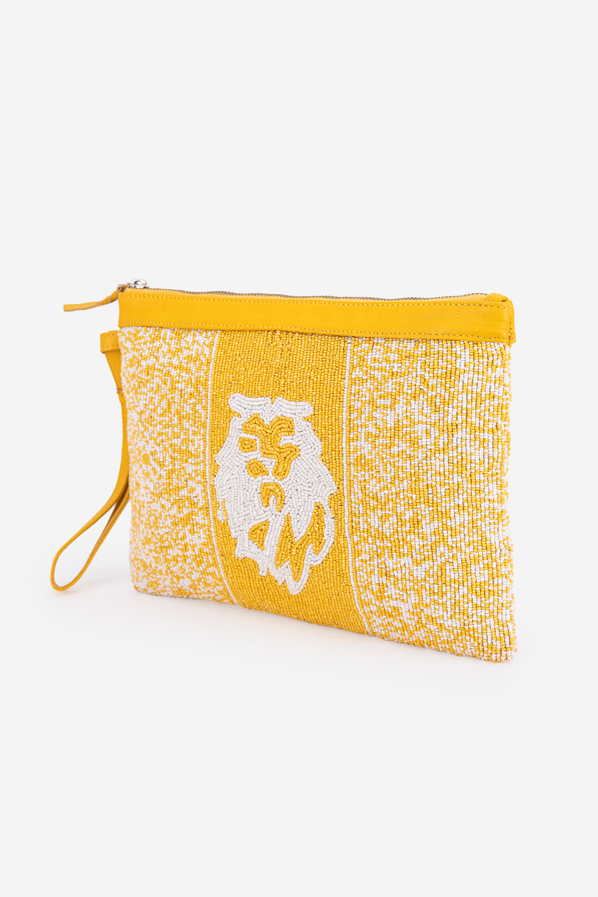 ECO-CONSCIOUS LUNA YELLOW HANDBAG ABELARDO DE MODA