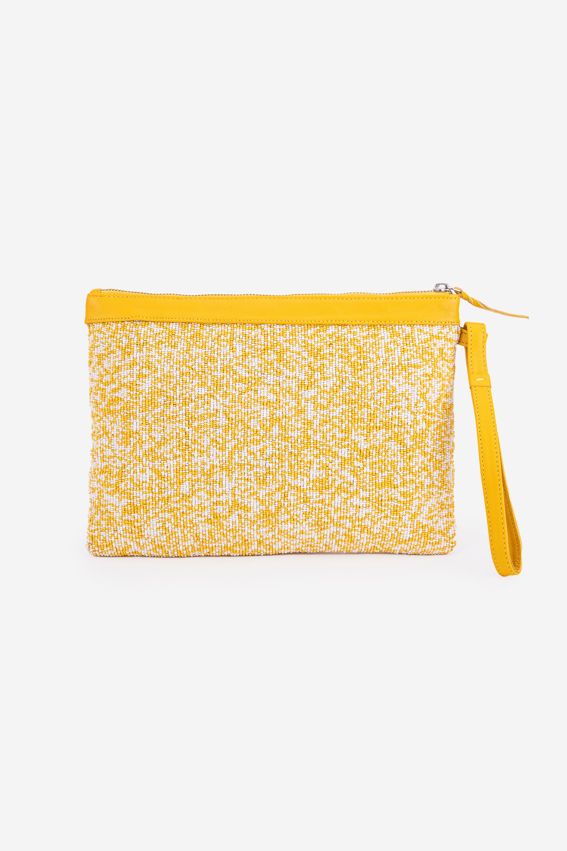ECO-CONSCIOUS LUNA YELLOW HANDBAG ABELARDO DE MODA