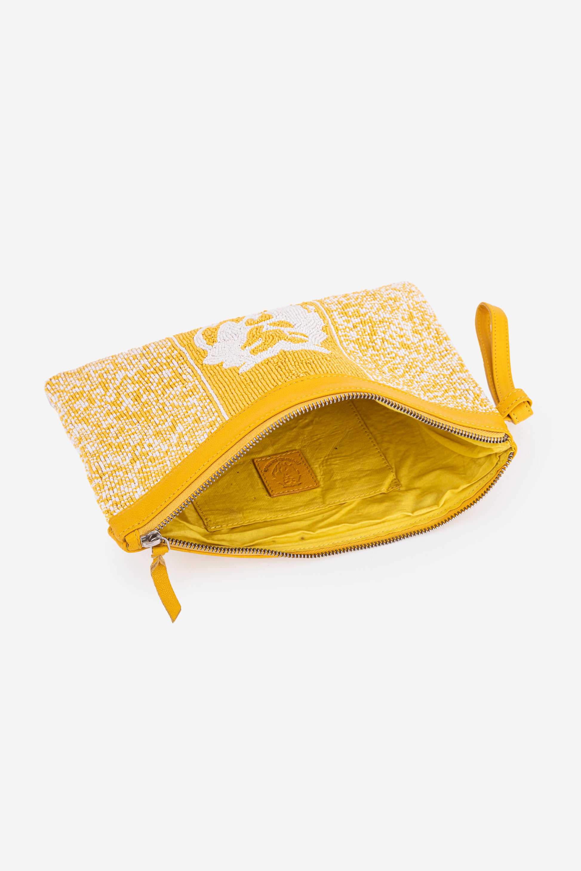 ECO-CONSCIOUS LUNA YELLOW HANDBAG ABELARDO DE MODA