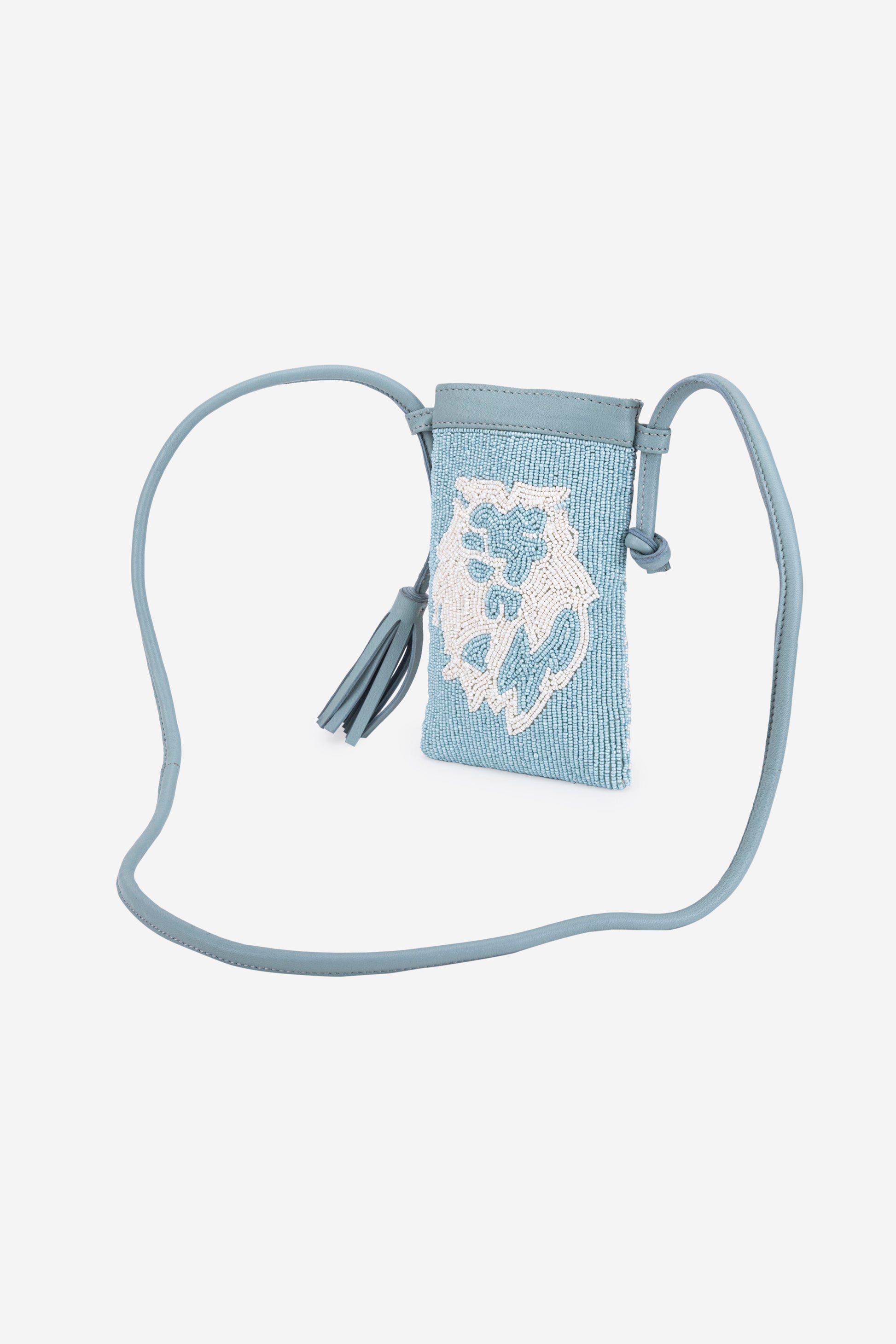 ECO-CONSCIOUS ELISA POWDER BLUE SLING BAG ABELARDO DE MODA