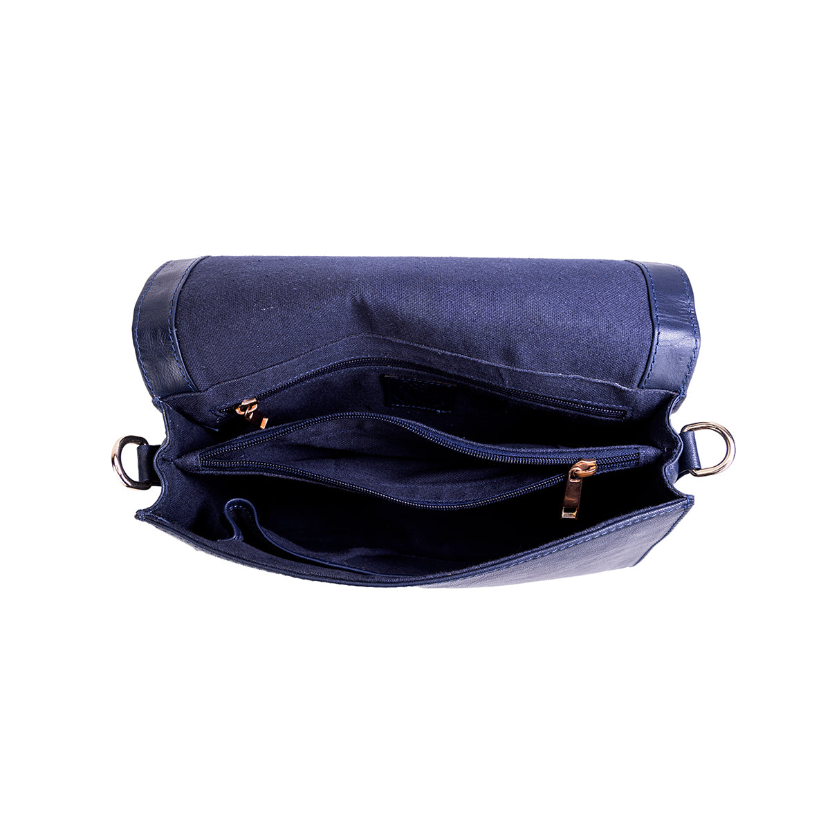 Abelardo Urban Navy Sling Bag With Detachable Strap ABELARDO DE MODA