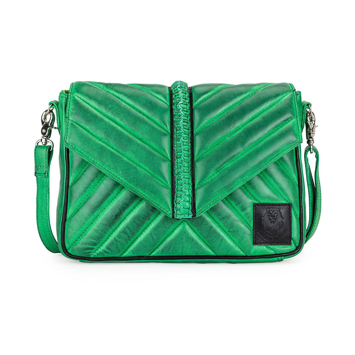 Abelardo Stella Green Sling Bag ABELARDO DE MODA