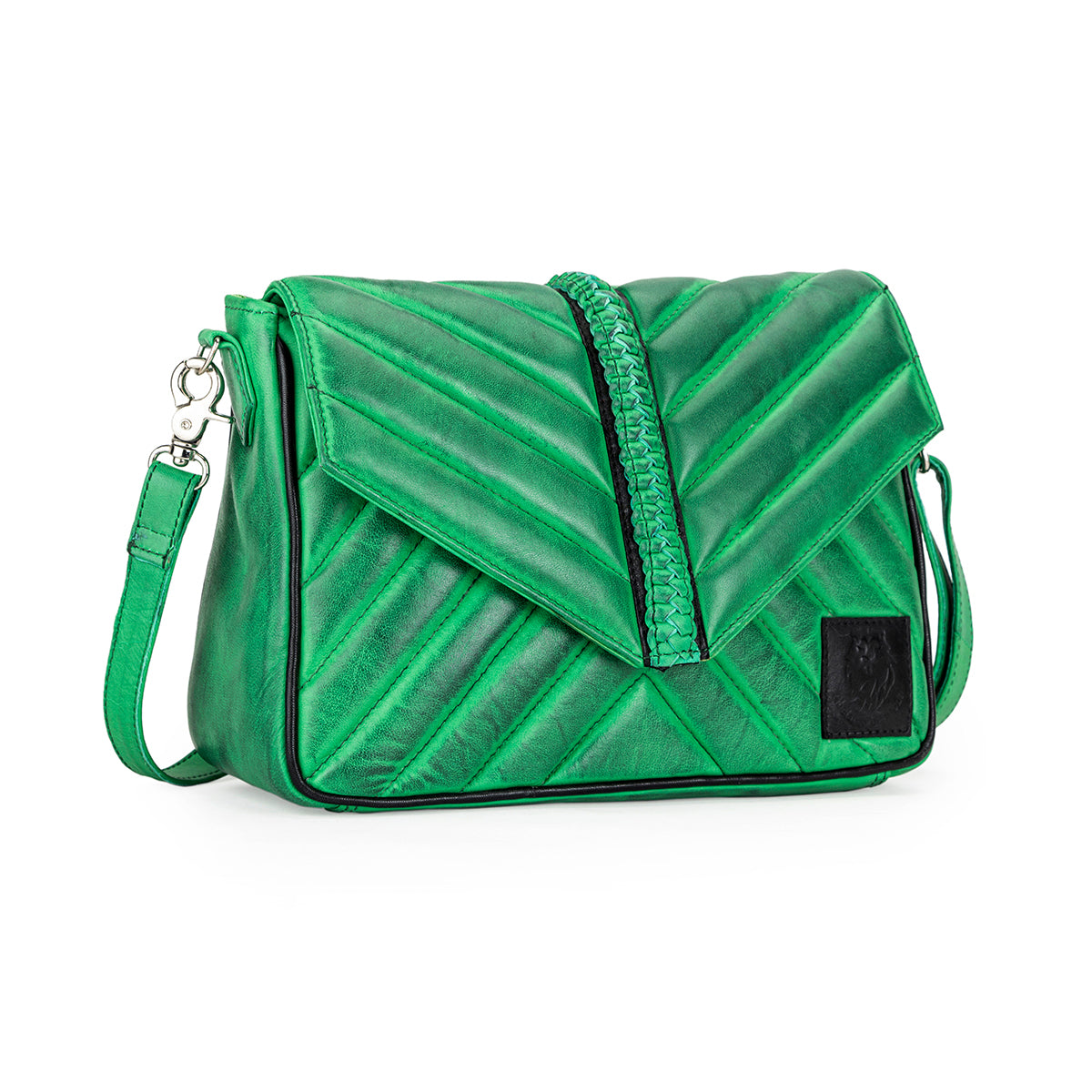 Abelardo Stella Green Sling Bag ABELARDO DE MODA