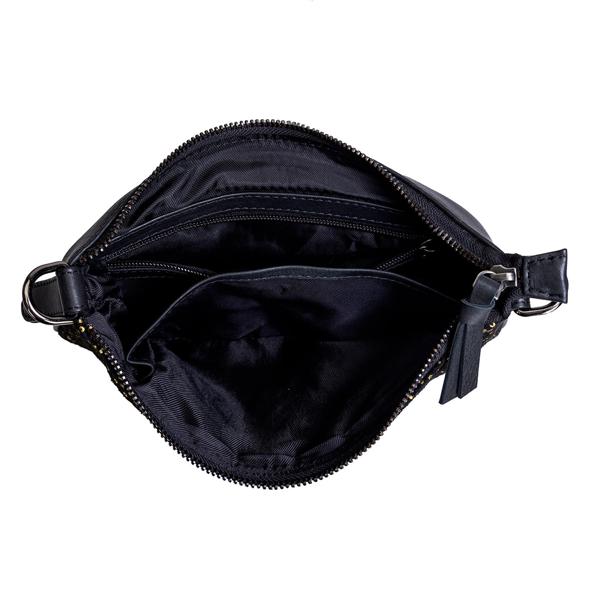 Abelardo Cassandra Black Shoulder Bag ABELARDO DE MODA