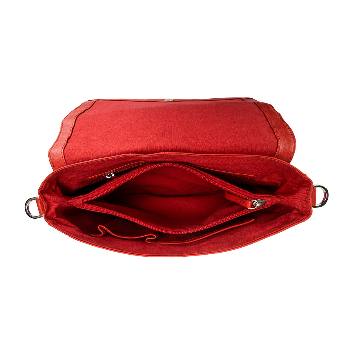 Abelardo Alexander Satchel Red Hand Bag ABELARDO DE MODA