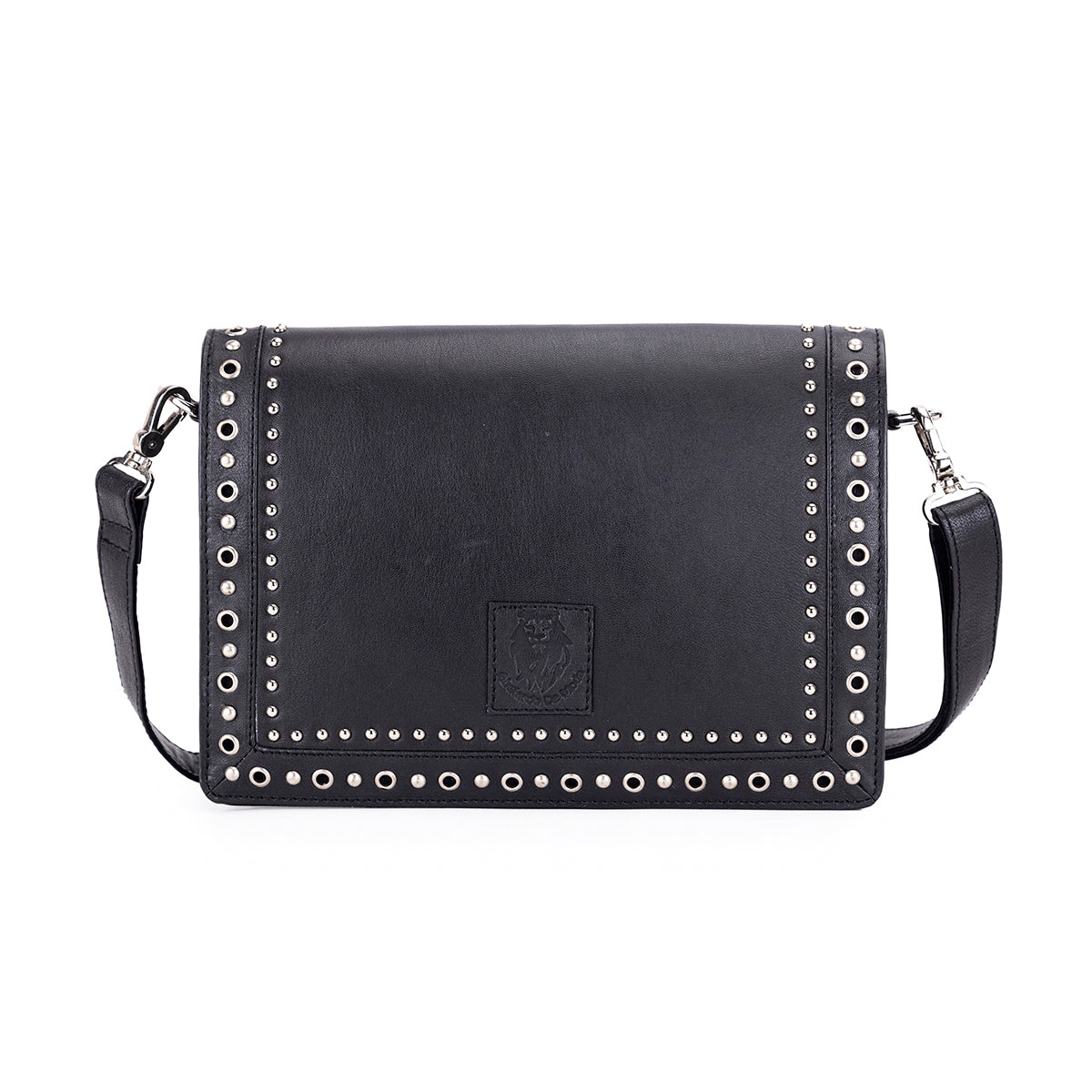 Abelardo Urban Black Sling Bag With Detachable Strap ABELARDO DE MODA