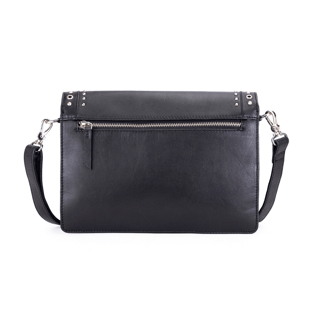 Abelardo Urban Black Sling Bag With Detachable Strap ABELARDO DE MODA