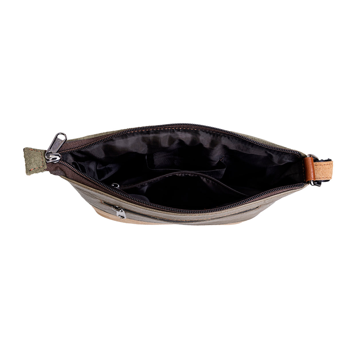 Abelardo Shearling Blue Sling Bag ABELARDO DE MODA