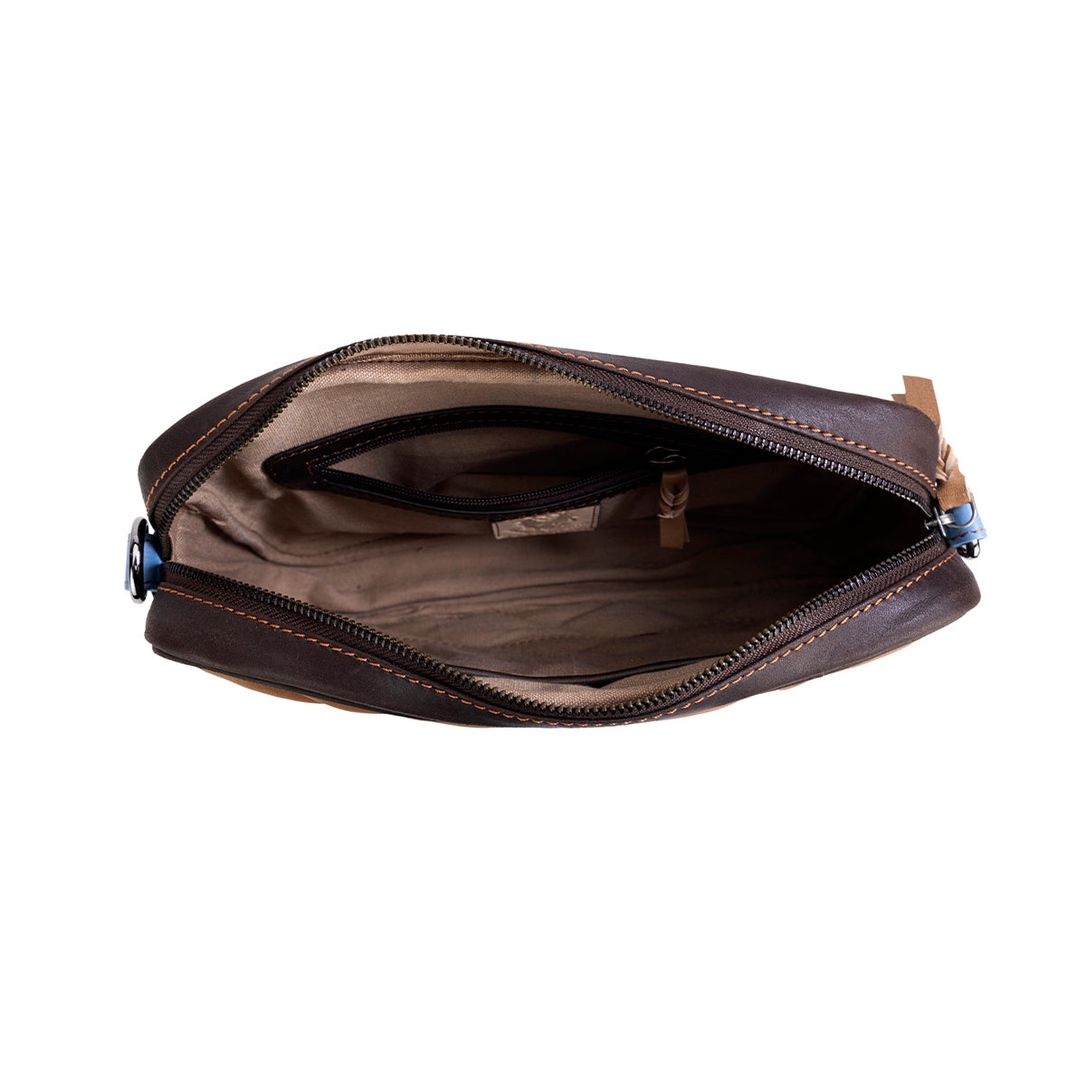 Abelardo Minimilastic Dark Brown Sling Bag ABELARDO DE MODA