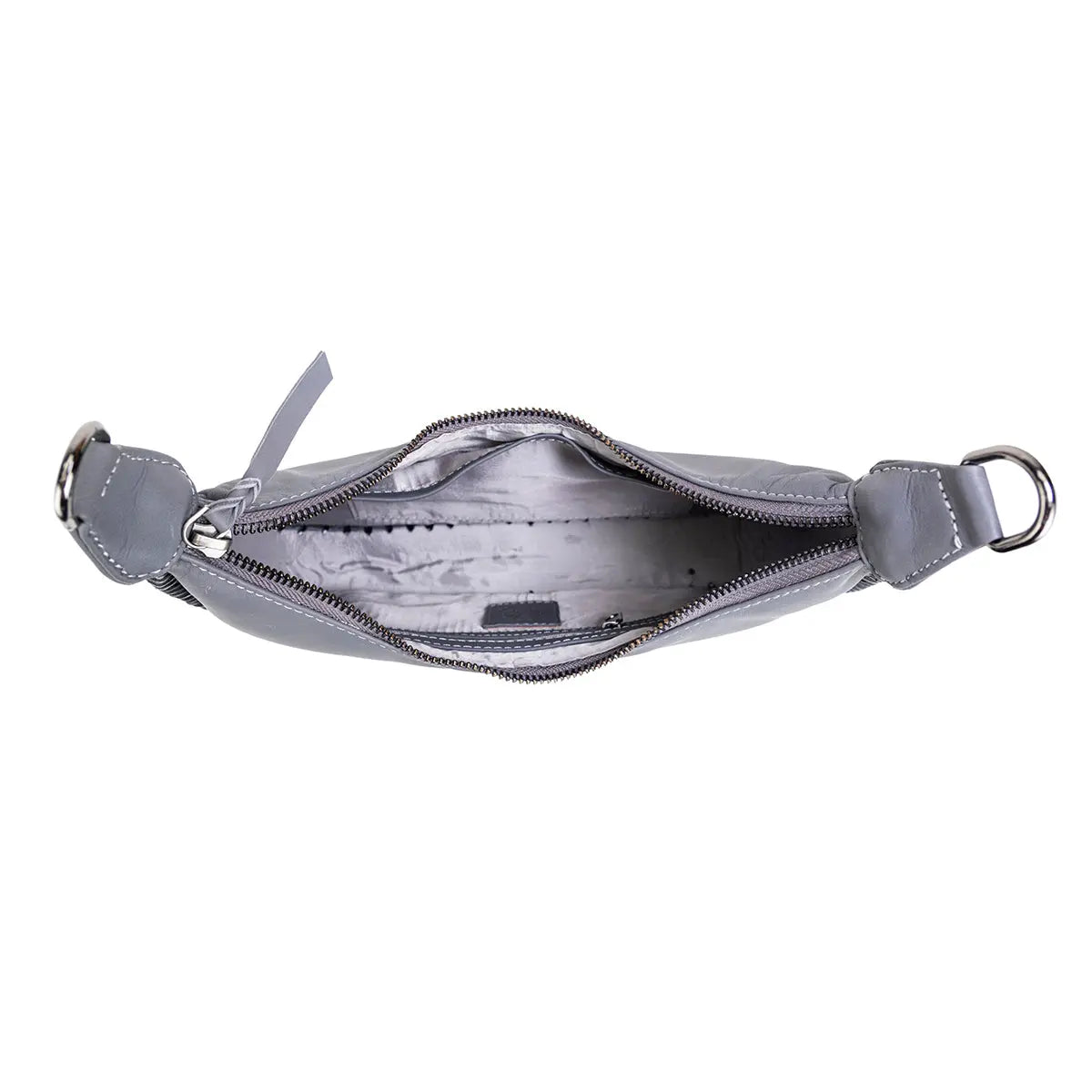 Abelardo Berlin Grey and Black Shoulder Bag Abelardo de moda