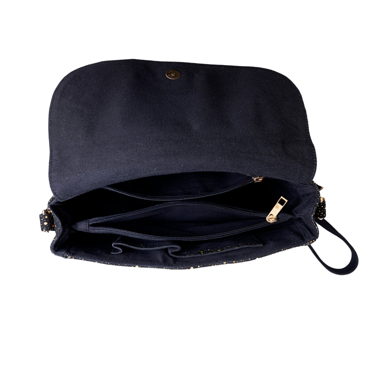 Abelardo Attica Black Sling Bag ABELARDO DE MODA