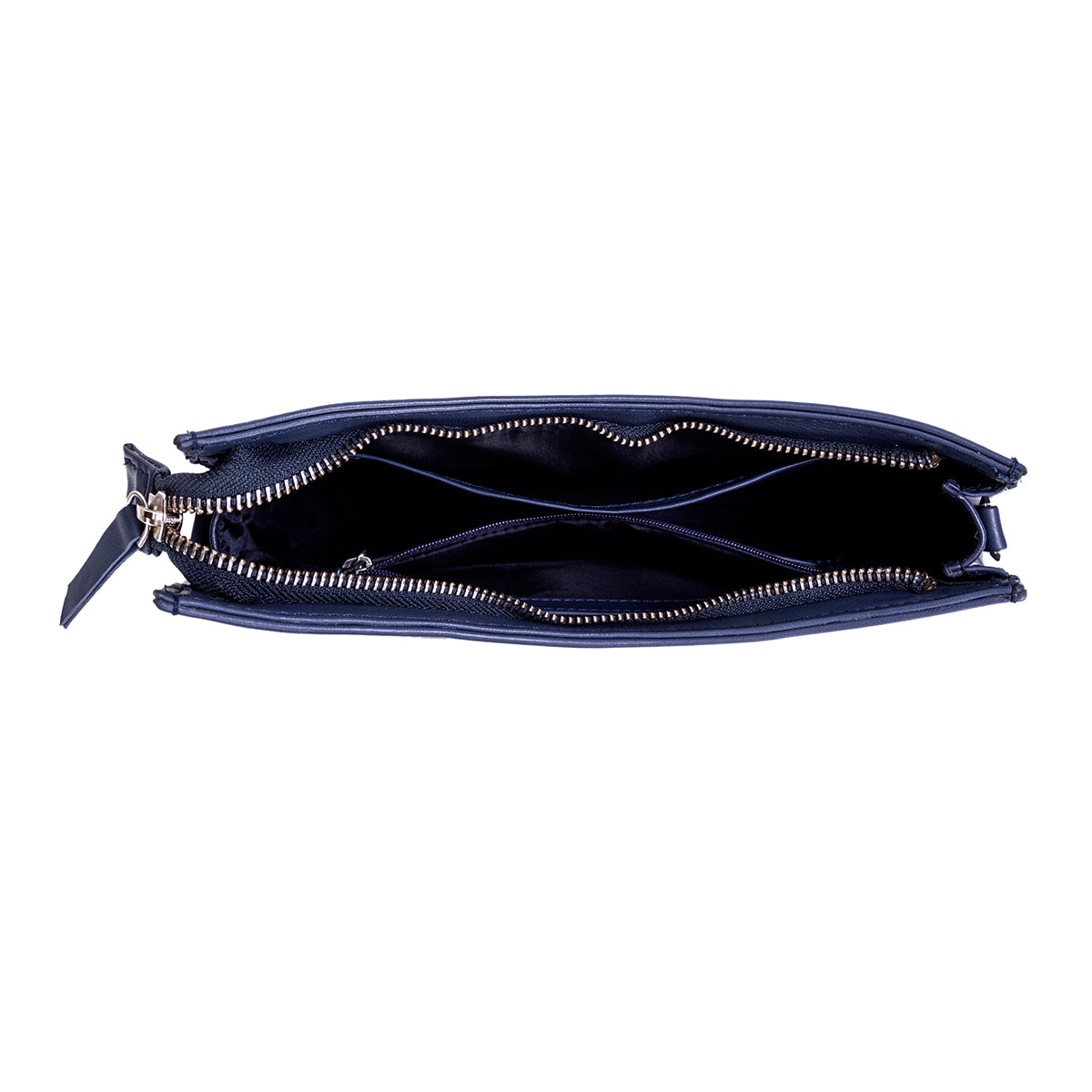 Abelardo Magma Asymmetrical Deep Blue Shoulder Bag ABELARDO DE MODA
