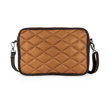 Abelardo Minimilastic Dark Brown Sling Bag ABELARDO DE MODA