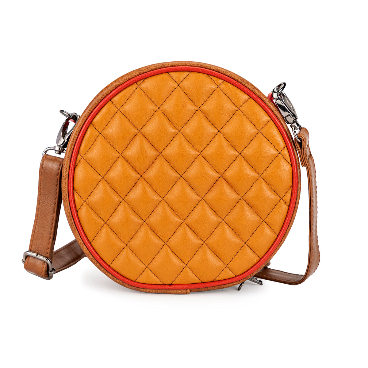 Abelardo Emily Mustard/Olive Sling Bag ABELARDO DE MODA