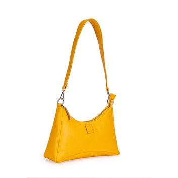 Abelardo Maria Yellow Hobo Bag ABELARDO DE MODA