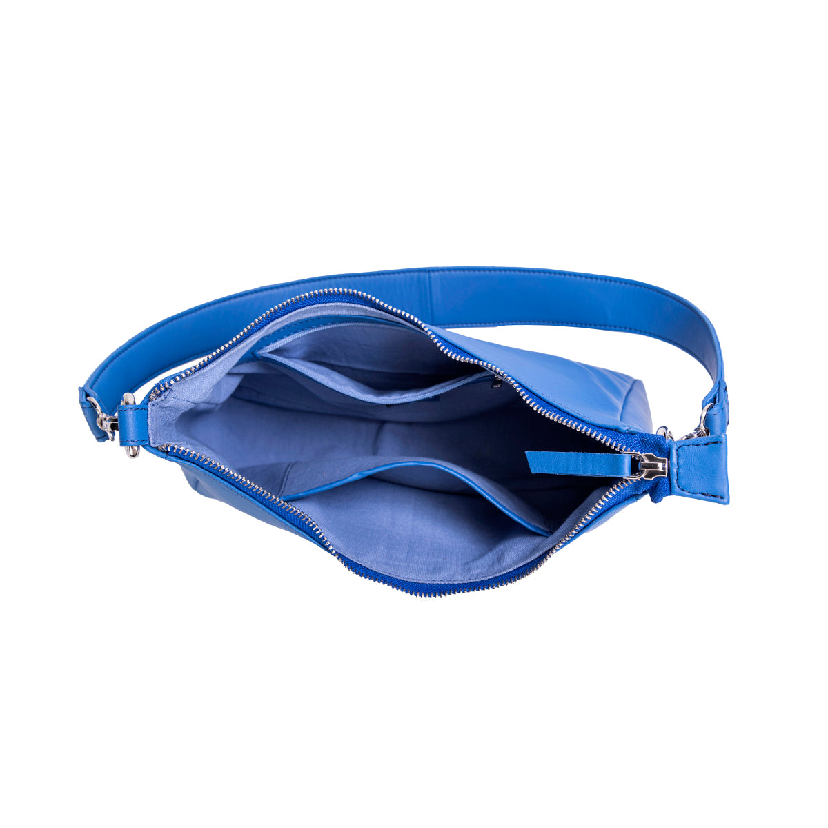 Abelardo Maria Blue Hobo Bag ABELARDO DE MODA