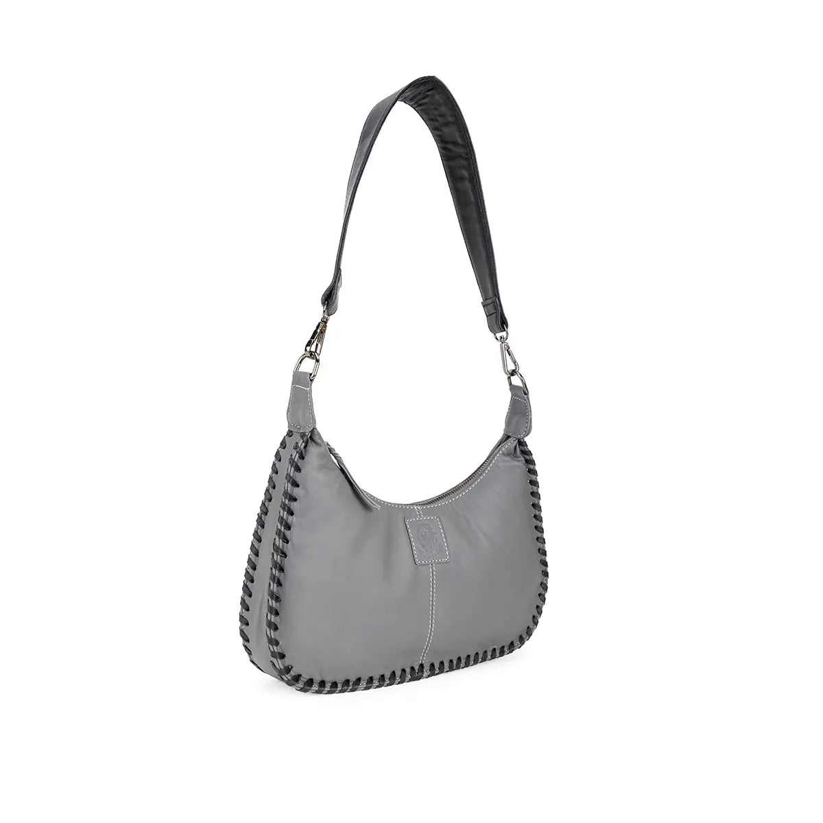 Abelardo Berlin Grey and Black Shoulder Bag Abelardo de moda