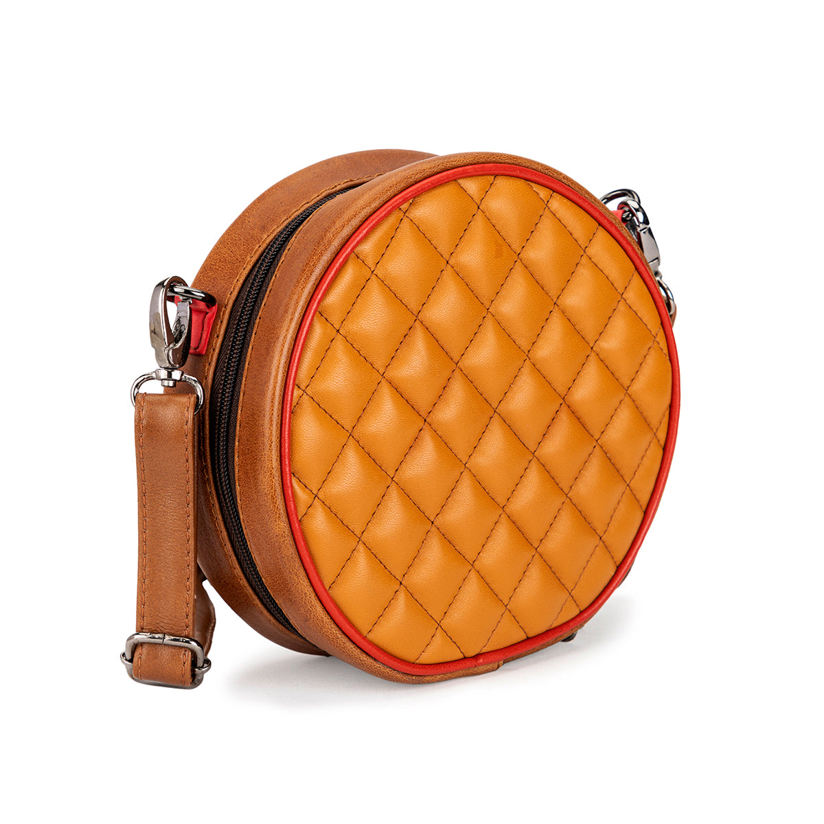 Abelardo Emily Mustard/Olive Sling Bag ABELARDO DE MODA