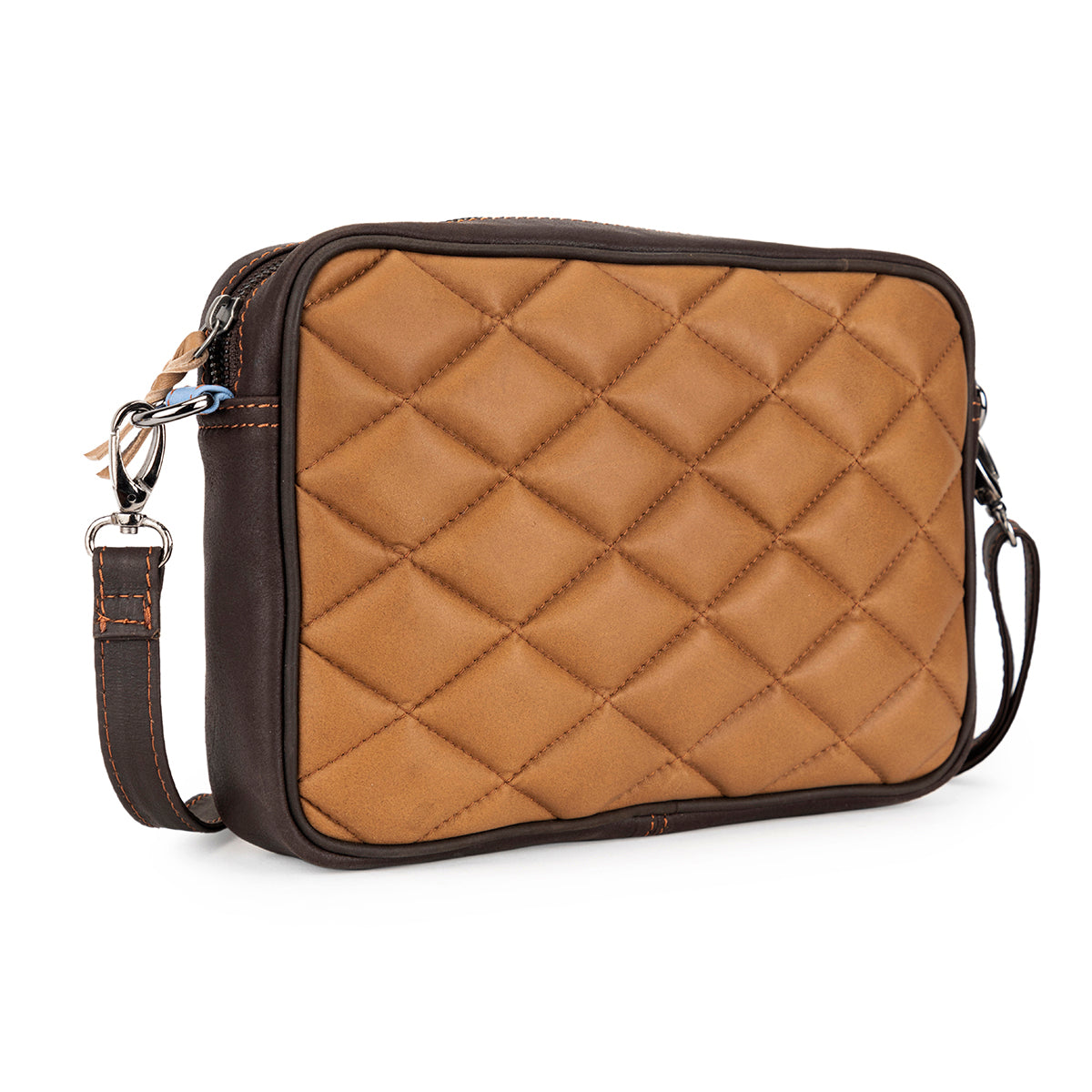 Abelardo Minimilastic Dark Brown Sling Bag ABELARDO DE MODA