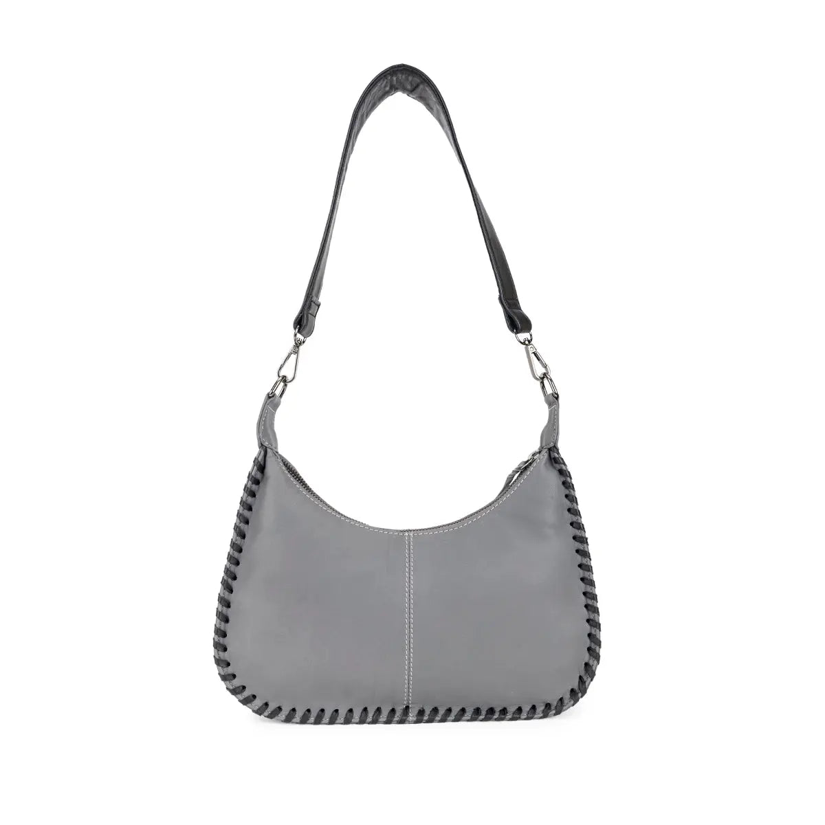 Abelardo Berlin Grey and Black Shoulder Bag Abelardo de moda