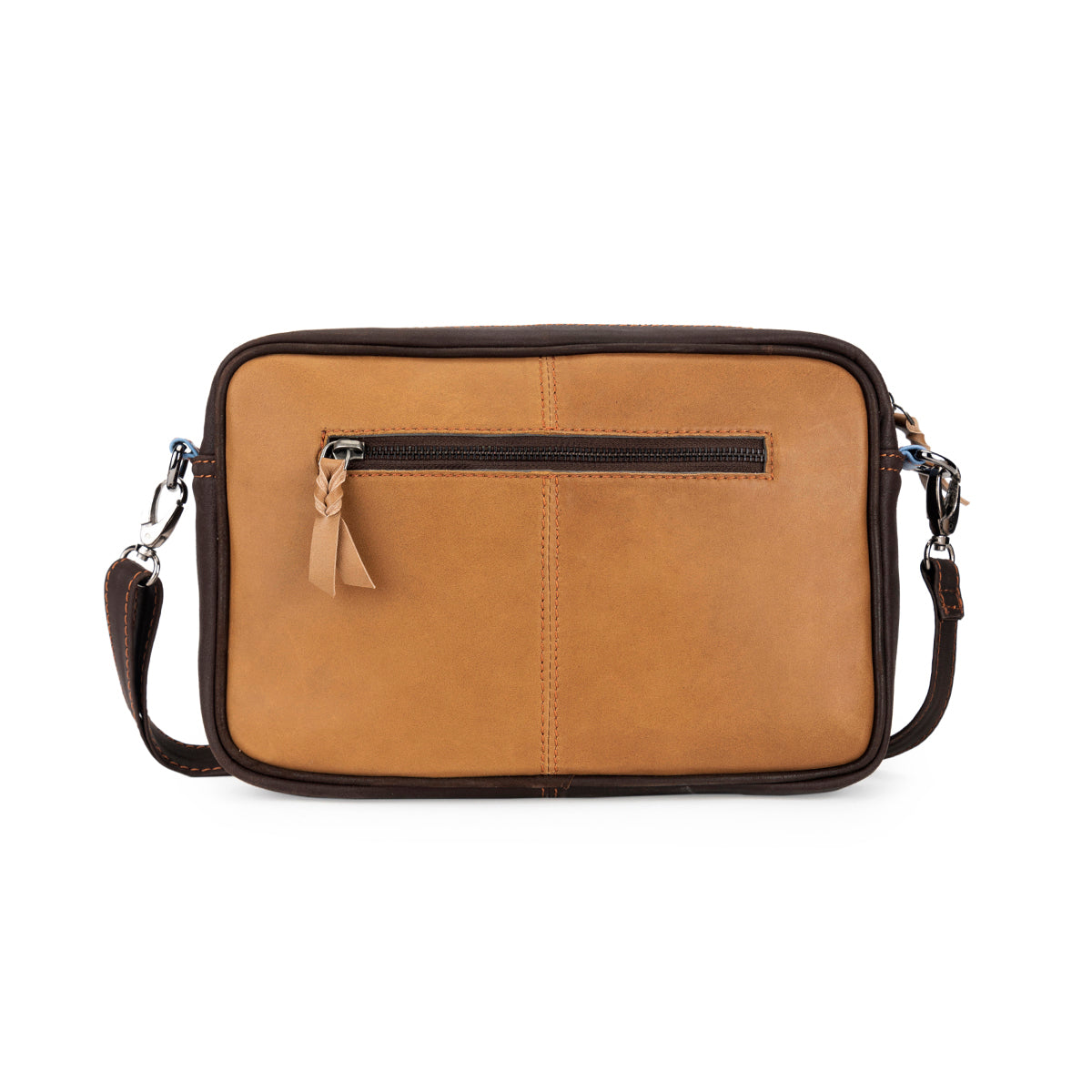 Abelardo Minimilastic Dark Brown Sling Bag ABELARDO DE MODA